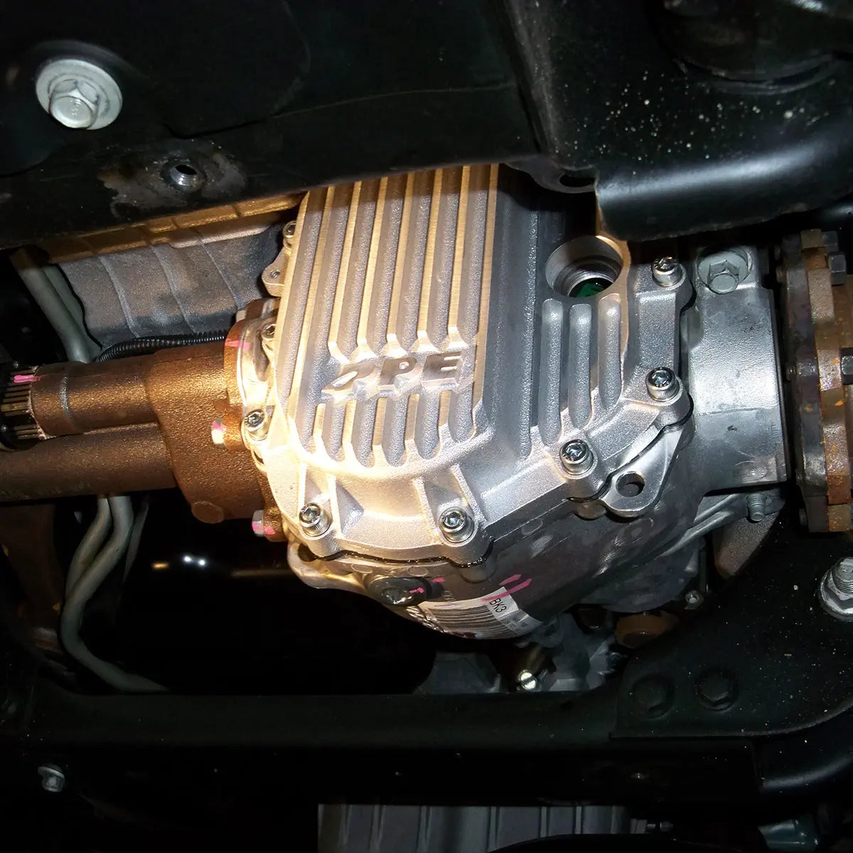 2011-2024 GM 2500/3500HD 6.0L/6.6L Heavy-Duty Cast Aluminum Front Differential Cover Pacific Performance Engineering