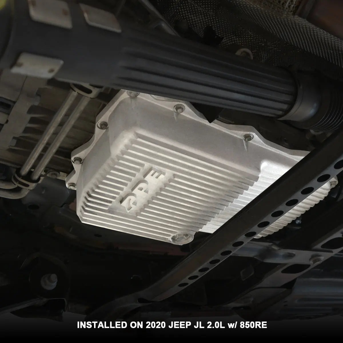 2018-2022 Jeep JL/JT 2.0L/3.0L w/ 850RE Trans Heavy-Duty Cast Aluminum DEEP Transmission Pan Pacific Performance Engineering