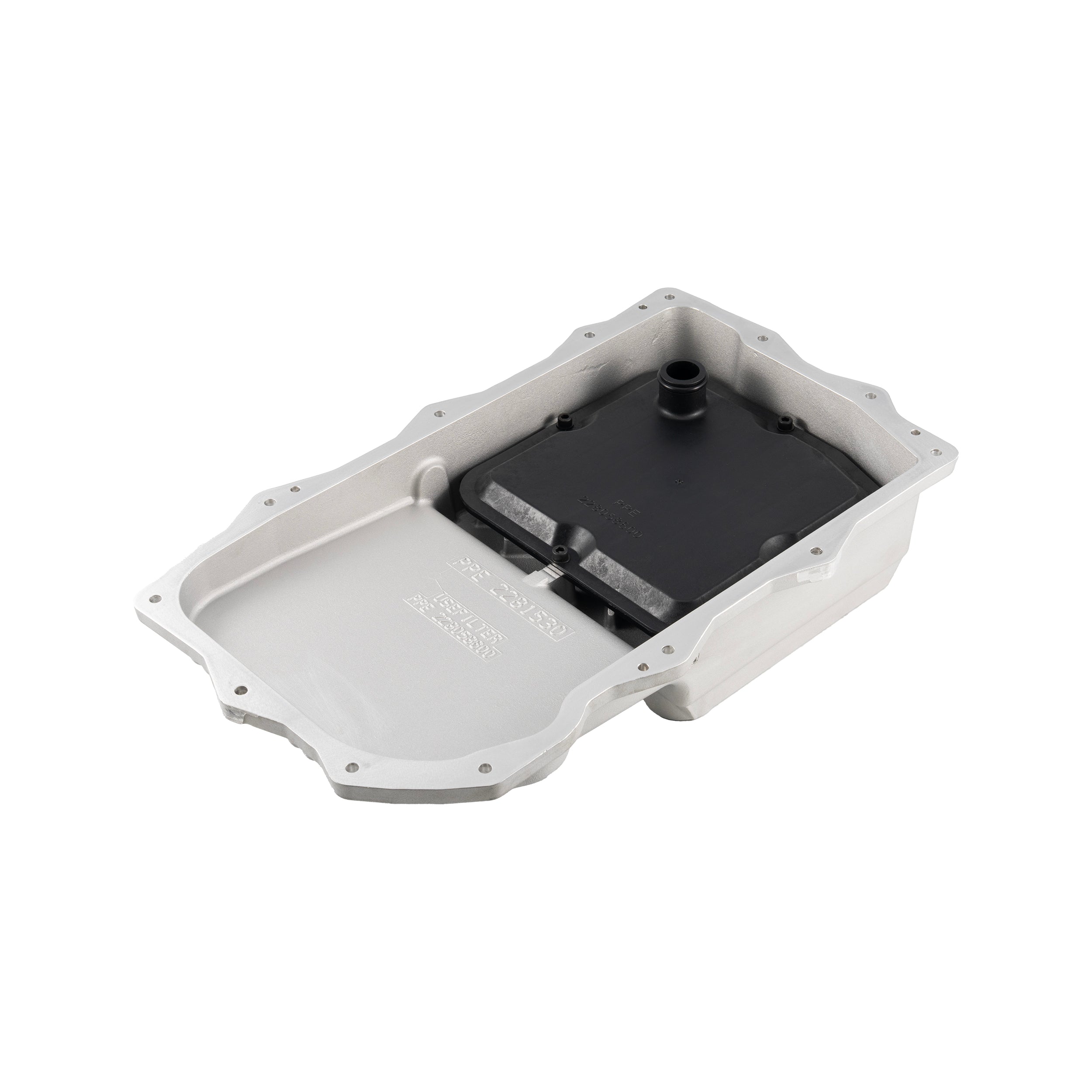 2018-2025 Jeep JL/JT 2.0L/3.0L/6.4L, 850RE/8HP75 Heavy-Duty Cast Aluminum Transmission Pan - Deep