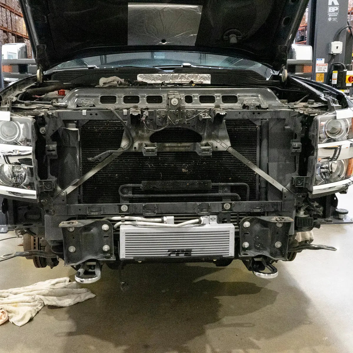 2017-2019 GM 6.6L Duramax w/ Allison Transmission Performance Transmission Cooler Bar and Plate Pacific Performance Engineering