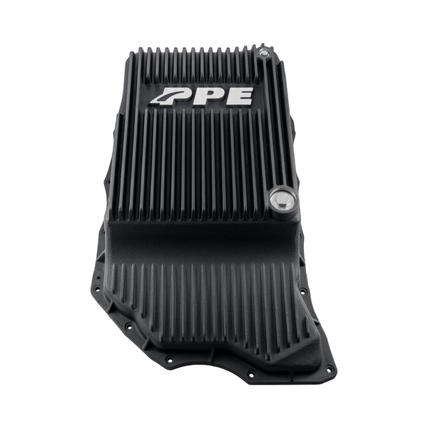 Heavy-Duty Cast Aluminum Transmission Pan, 24-25 GM 6.6L Gas