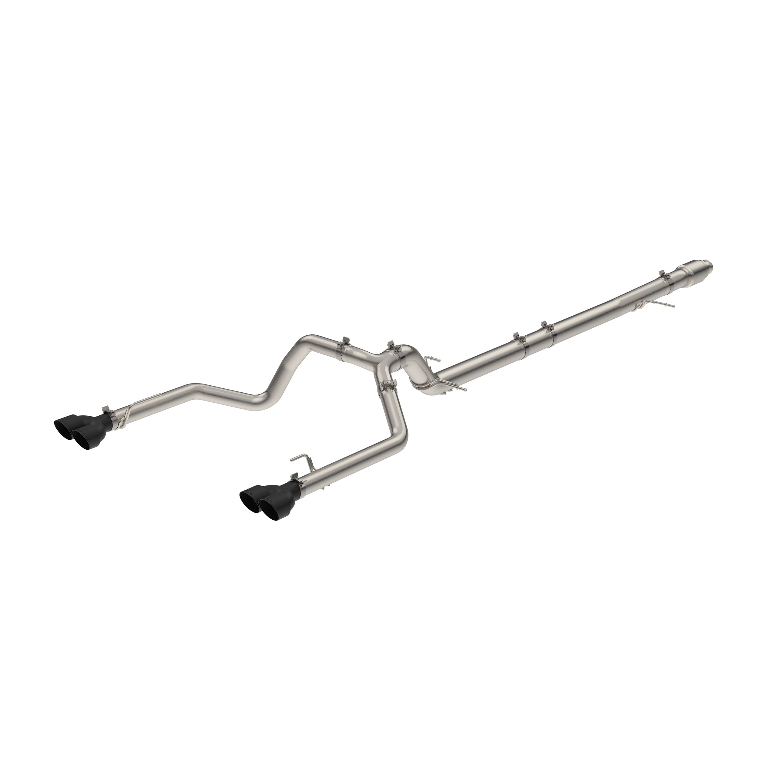 2020–2022 GM 3.0L Duramax 304 Stainless Steel DPF-Back Performance Exhaust Kit - Dual Exit