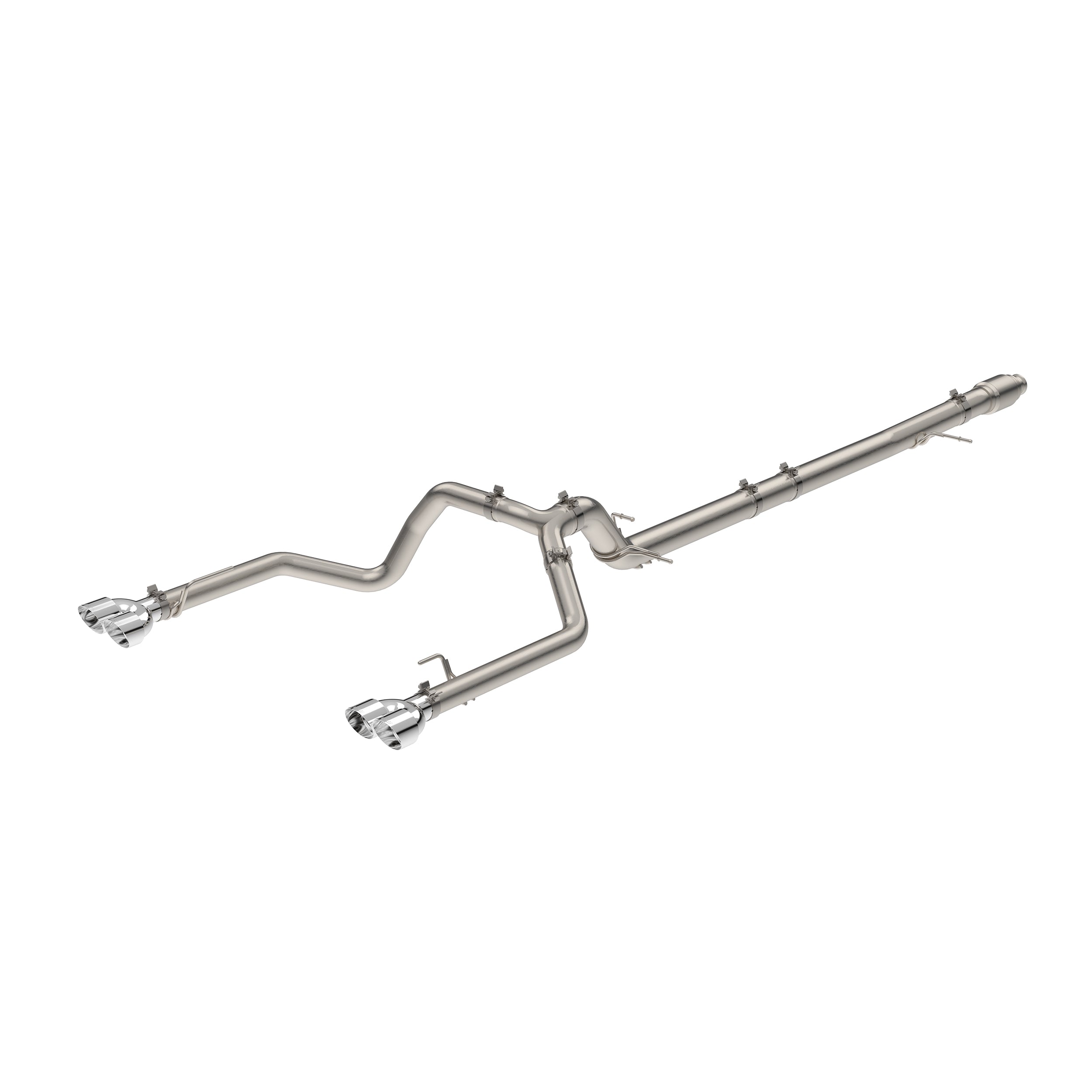 2020–2022 GM 3.0L Duramax 304 Stainless Steel DPF-Back Performance Exhaust Kit - Dual Exit