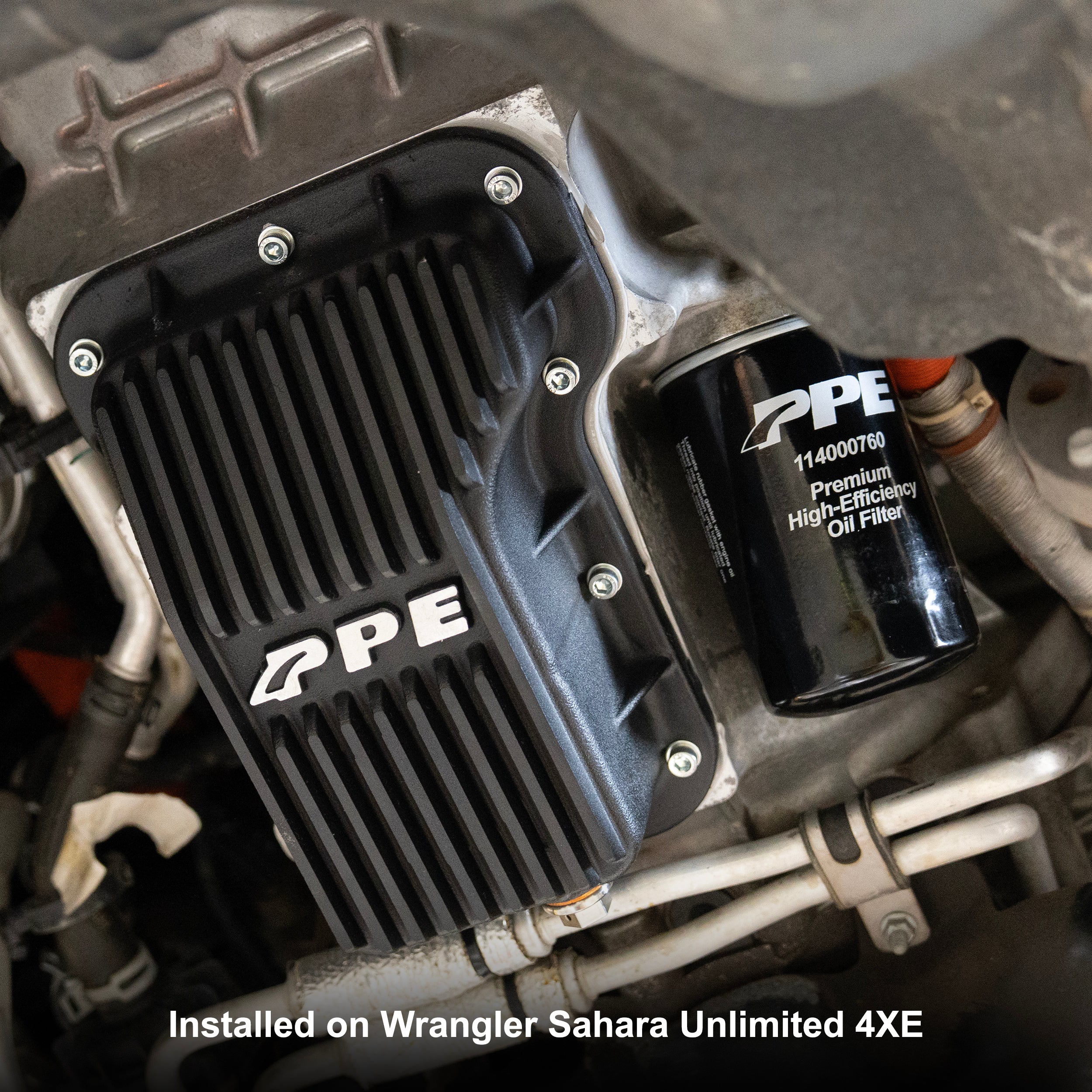 2018-2025 Jeep Wrangler 2.0L Heavy-Duty Cast Aluminum Engine Oil Pan