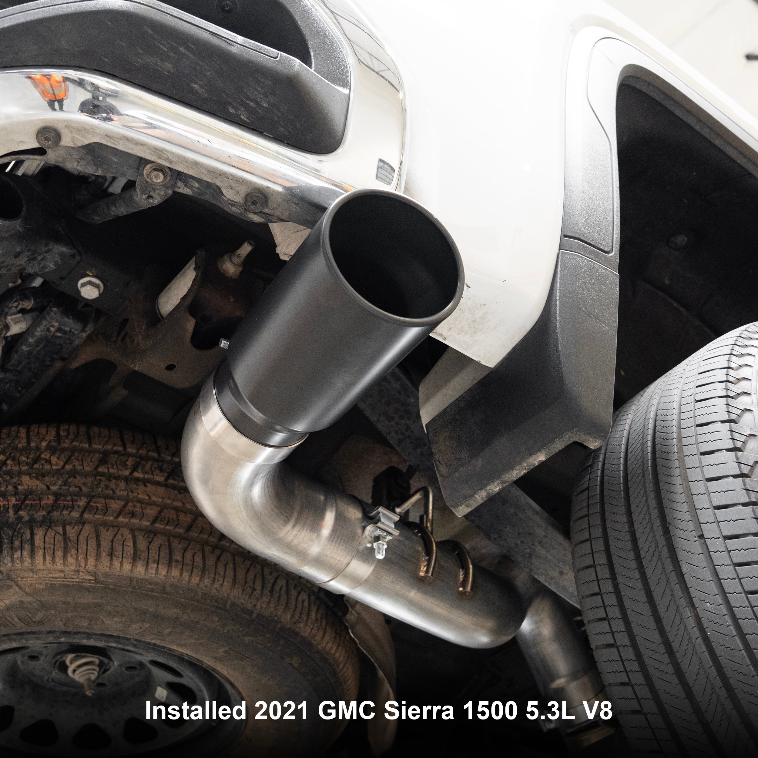 2019 – 2025 GM Silverado/Sierra 1500 4.3L/5.3L Cat-Back Exhaust System - Single Exit - Pacific Performance Engineering