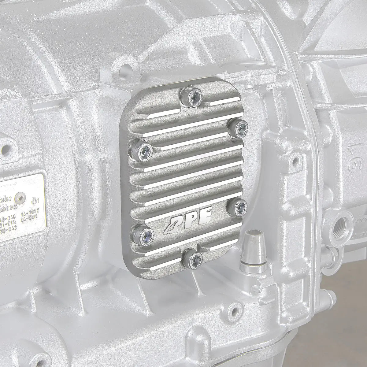 GM 6.6L Duramax Heavy-Duty Cast Aluminum PTO Side Plate Cover Pacific Performance Engineering