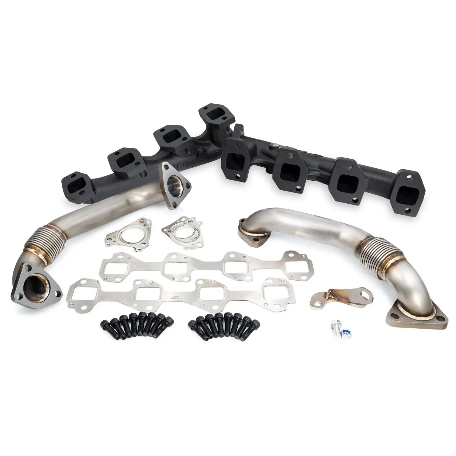 GM 6.6L Duramax High-Flow Exhaust Manifolds and Up-Pipes Kits Pacific Performance Engineering