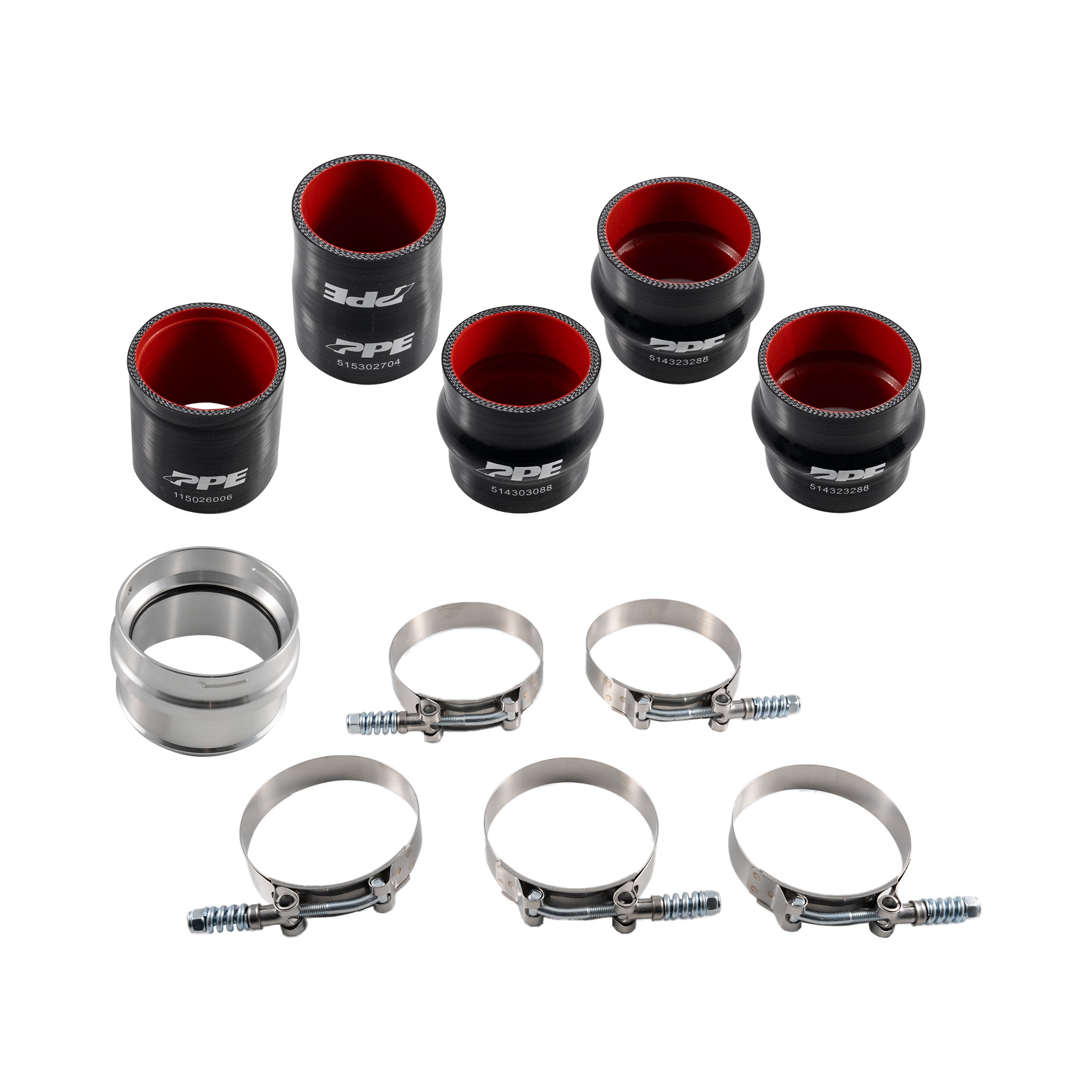 2017 – 2019 GM 6.6L Duramax Hot and Cold Side Intercooler Charge Pipe Kit