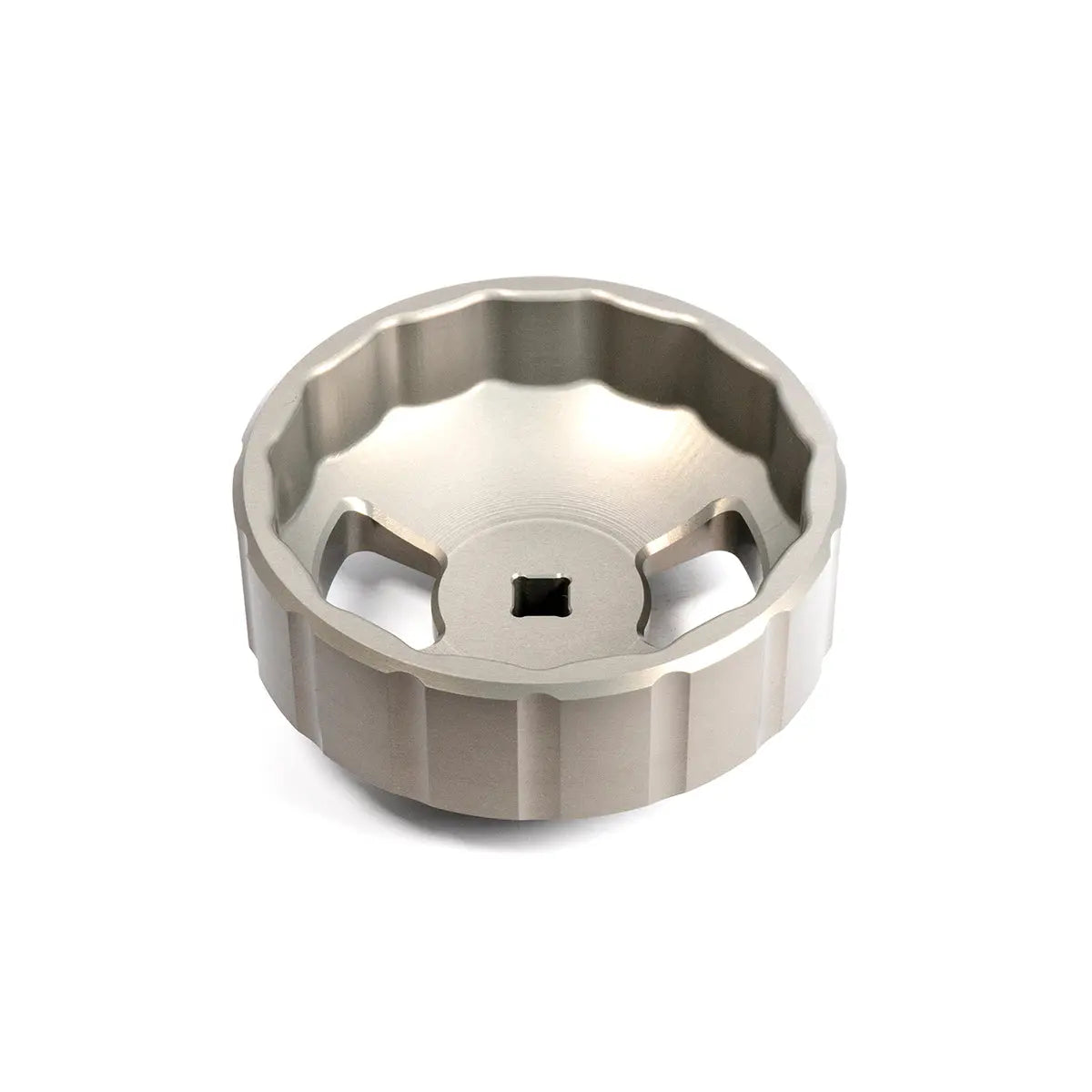 Hard Anodized Billet Aluminum Engine Oil Filter Socket – 93mm 15F - PPE - Pacific Performance Engineering