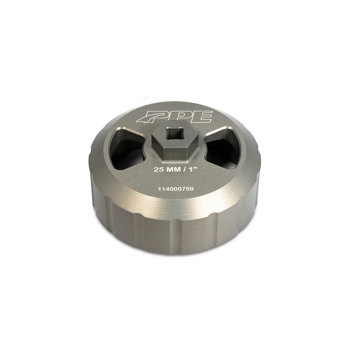 Hard Anodized Billet Aluminum Engine Oil Filter Socket – 93mm 15F - PPE - Pacific Performance Engineering