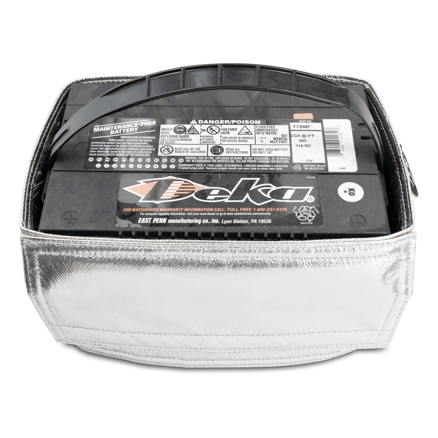 Heat Shield Battery Side Post - Pacific Performance Engineering