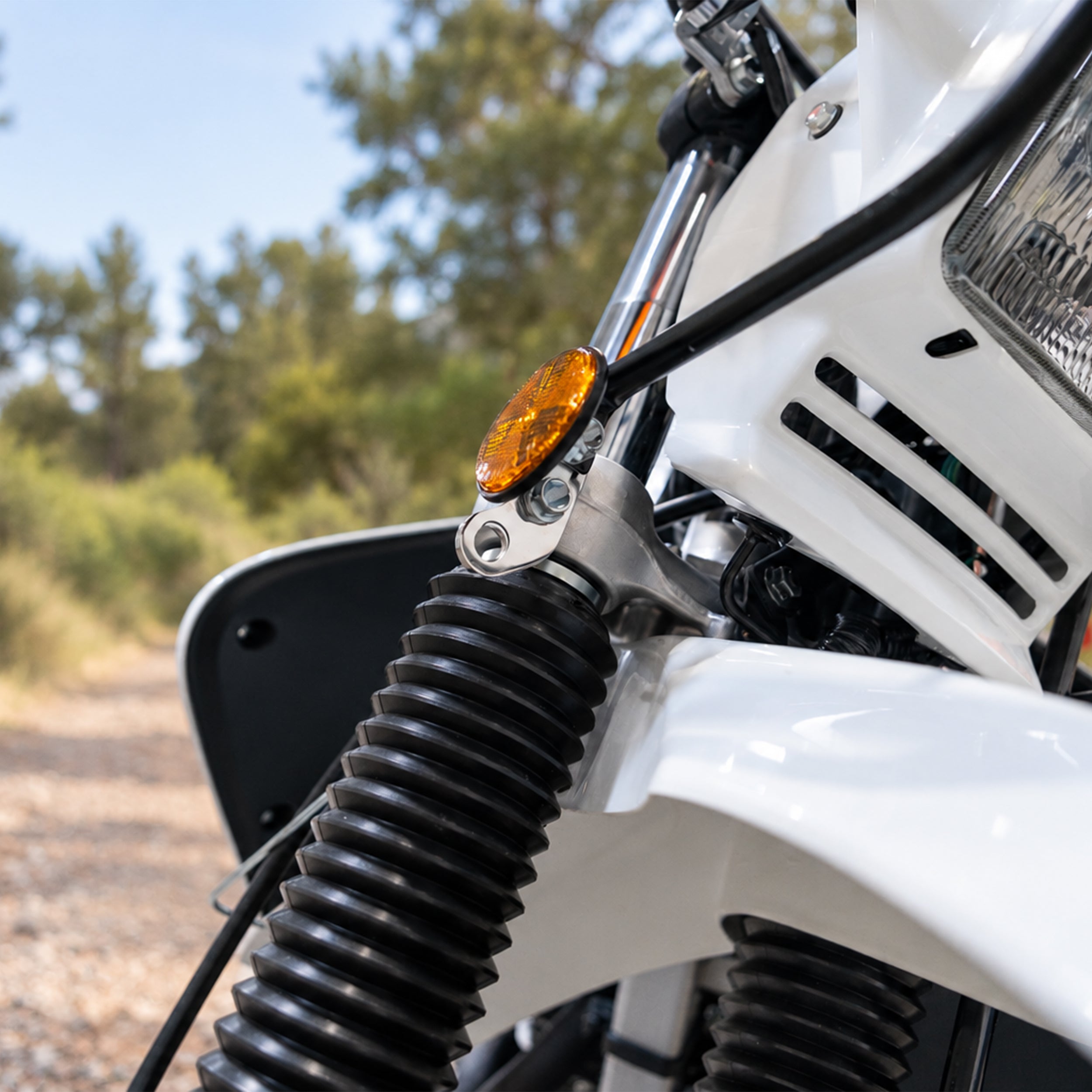 1993-2027 Honda XR650L Front Cargo Rack – Sleek Low Profile Narrow Design – Black