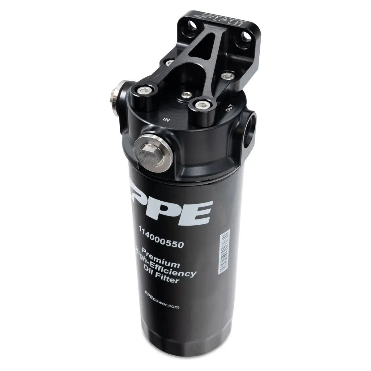 Oil Filter Mount Aluminum Billet - Pacific Performance Engineering