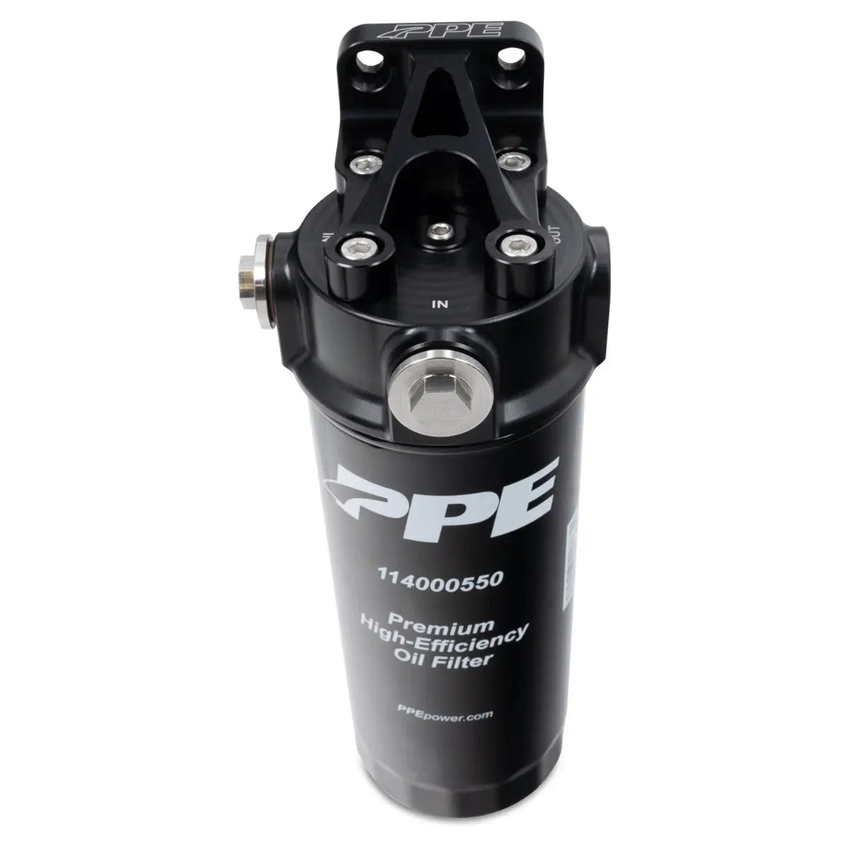 Oil Filter Mount Aluminum Billet - Pacific Performance Engineering