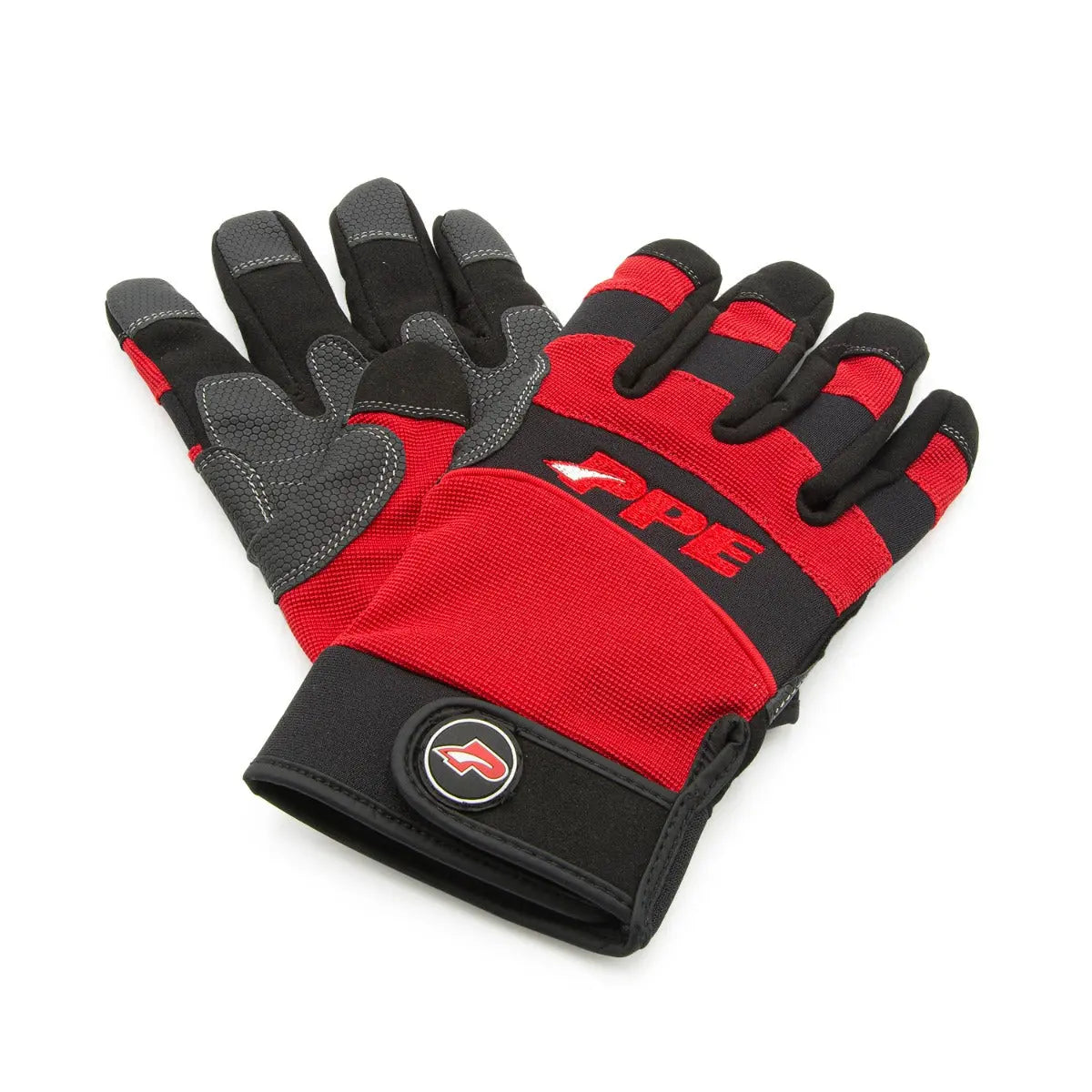 Performance Work Gloves - Black & Red