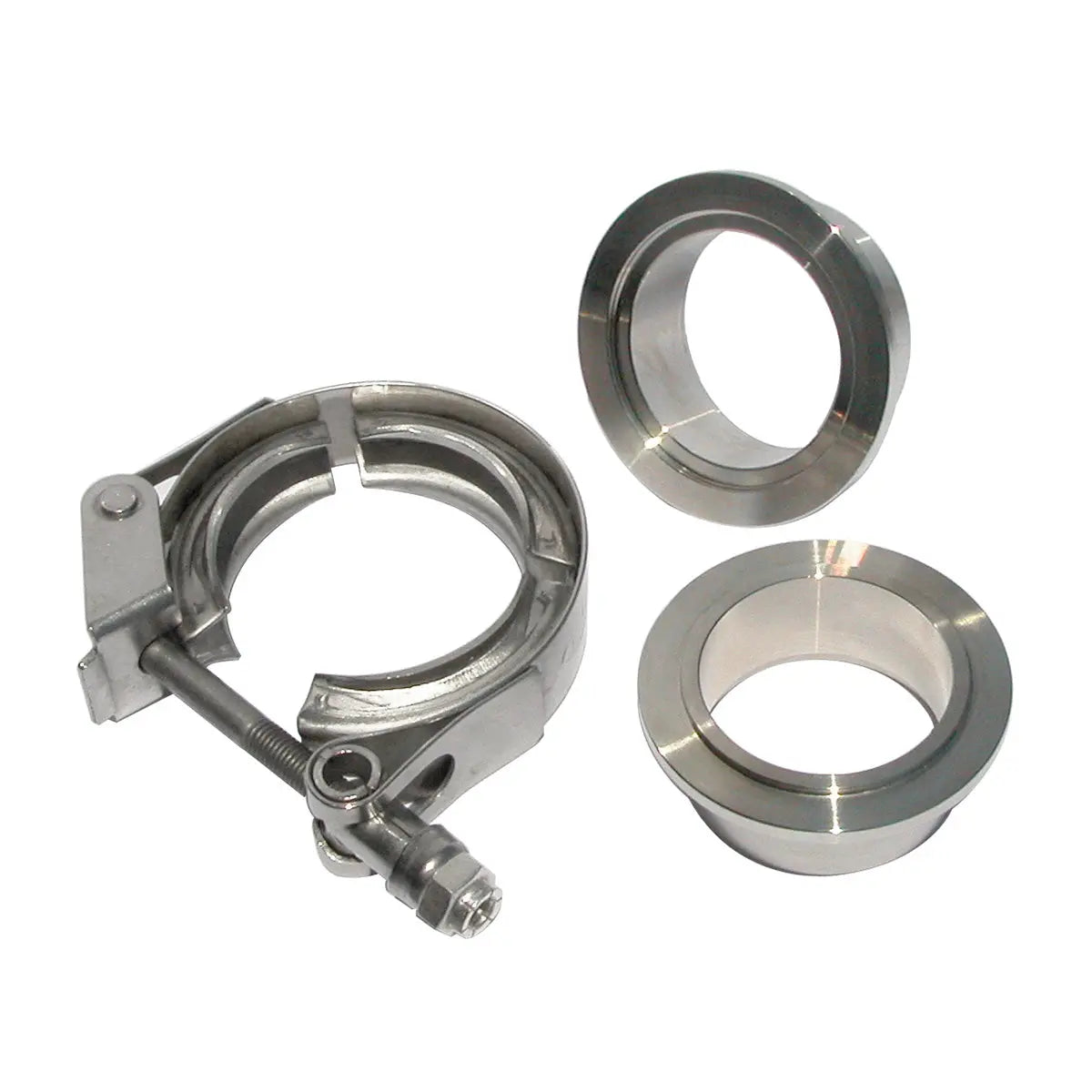 QR 304 Stainless Steel V-Band - 3 Piece Set (1C 1M 1F) (Built To Order) Pacific Performance Engineering