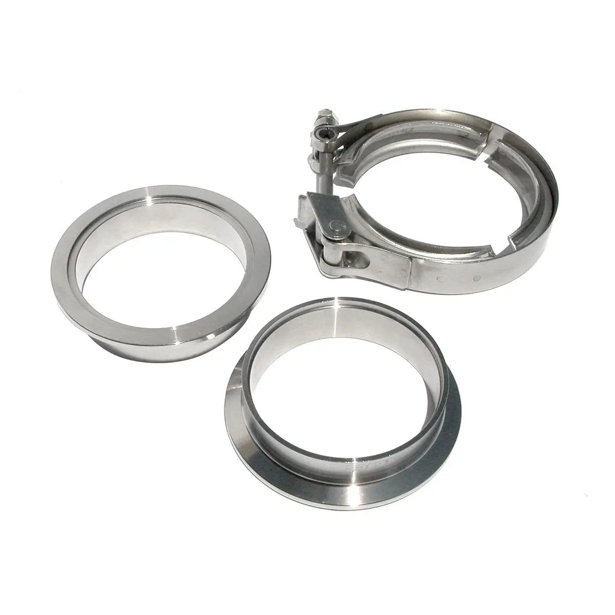 QR 304 Stainless Steel V-Band - 3 Piece Set (1C 1M 1F) (Built To Order) Pacific Performance Engineering