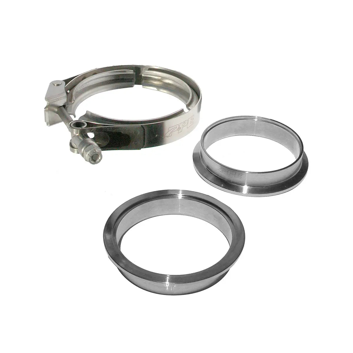 QR 304 Stainless Steel V-Band - 3 Piece Set (1C 1M 1F) (Built To Order) Pacific Performance Engineering