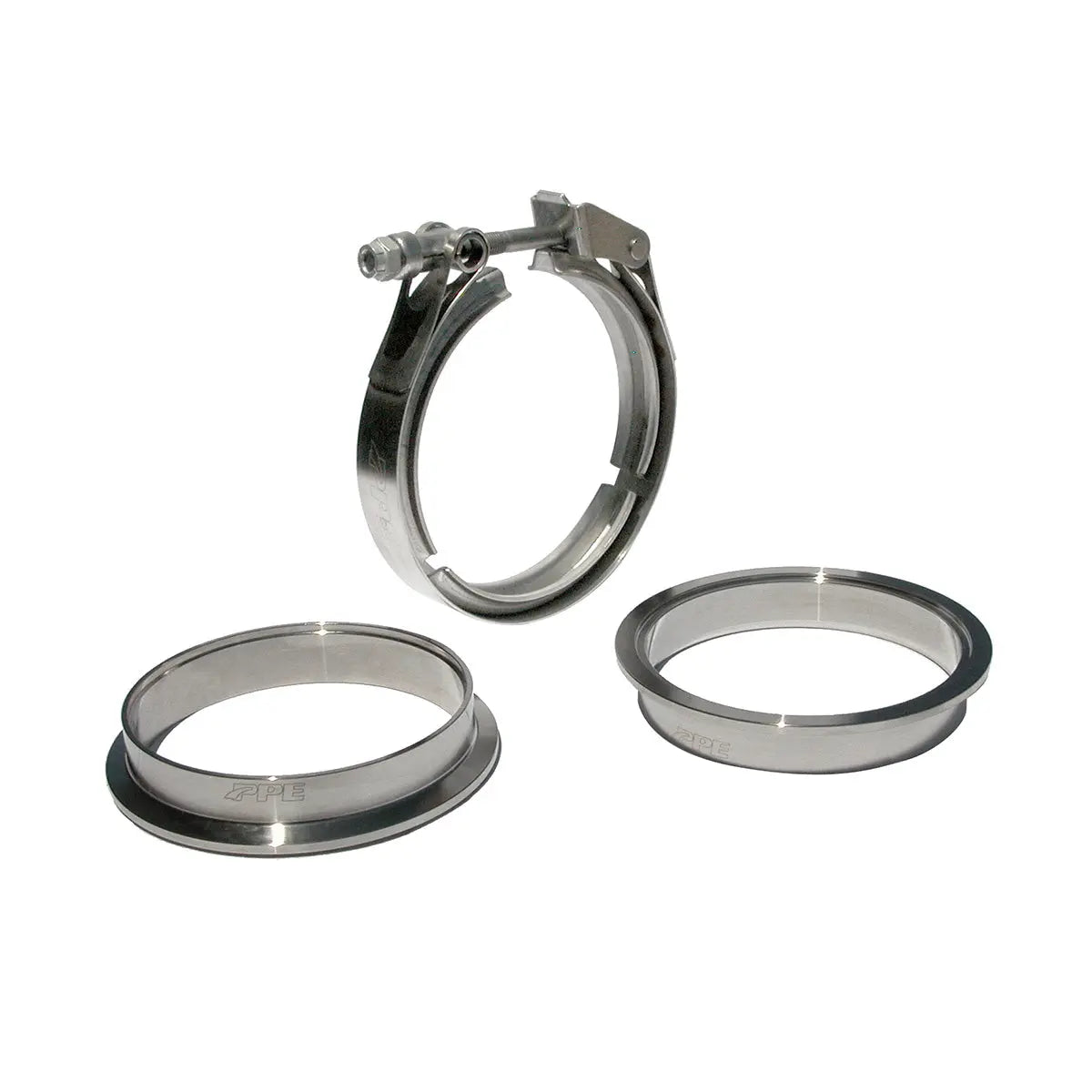 QR 304 Stainless Steel V-Band - 3 Piece Set (1C 1M 1F) (Built To Order) Pacific Performance Engineering