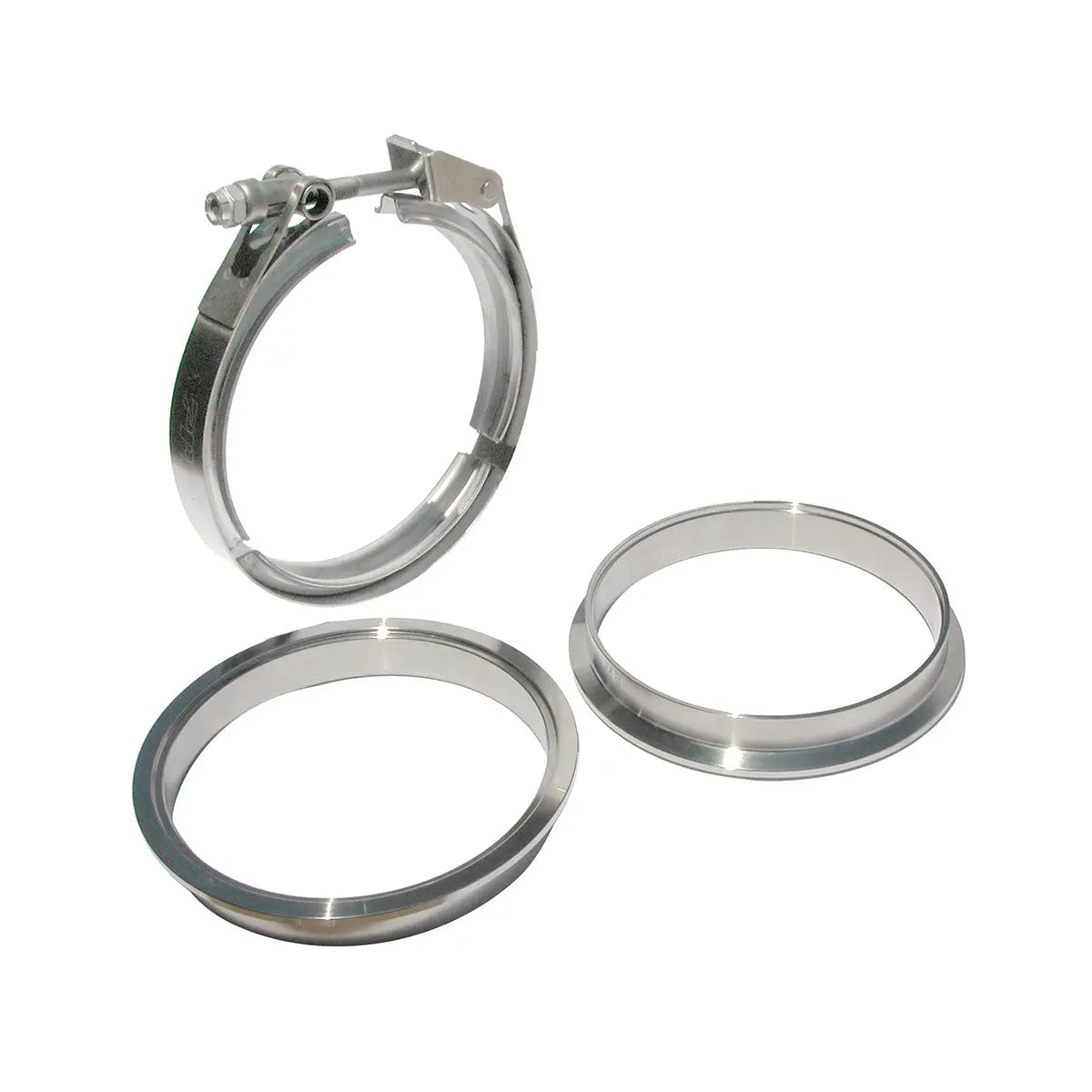 QR 304 Stainless Steel V-Band - 3 Piece Set (1C 1M 1F) (Built To Order) Pacific Performance Engineering