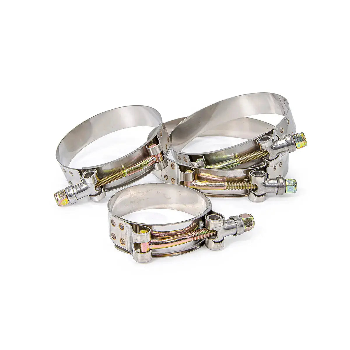T-Bolt Clamps - 304 Stainless Steel Pacific Performance Engineering