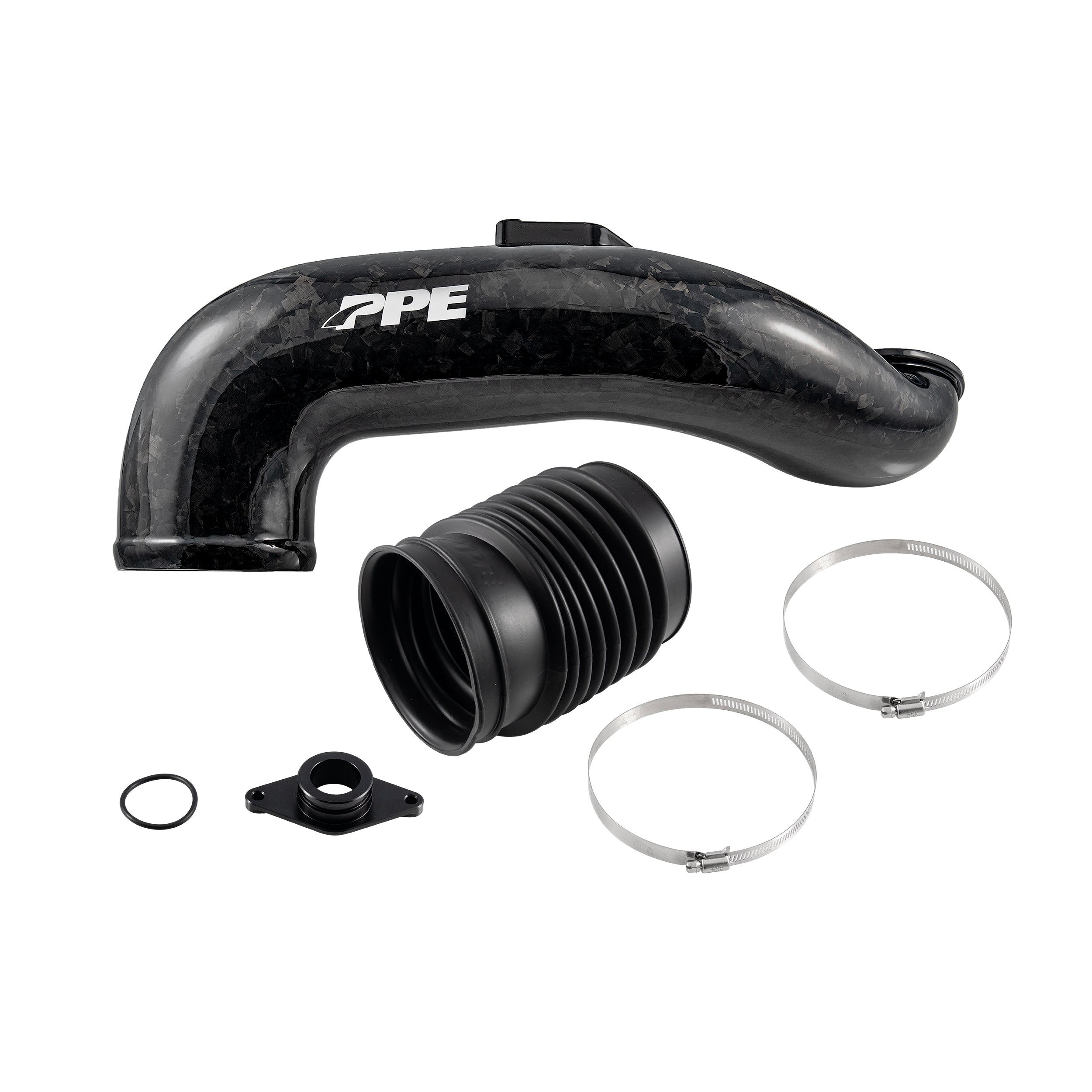 2011-2016 GM 6.6L Duramax LML- Zilla Carbon Fiber Turbo Inlet Upgrade Kit