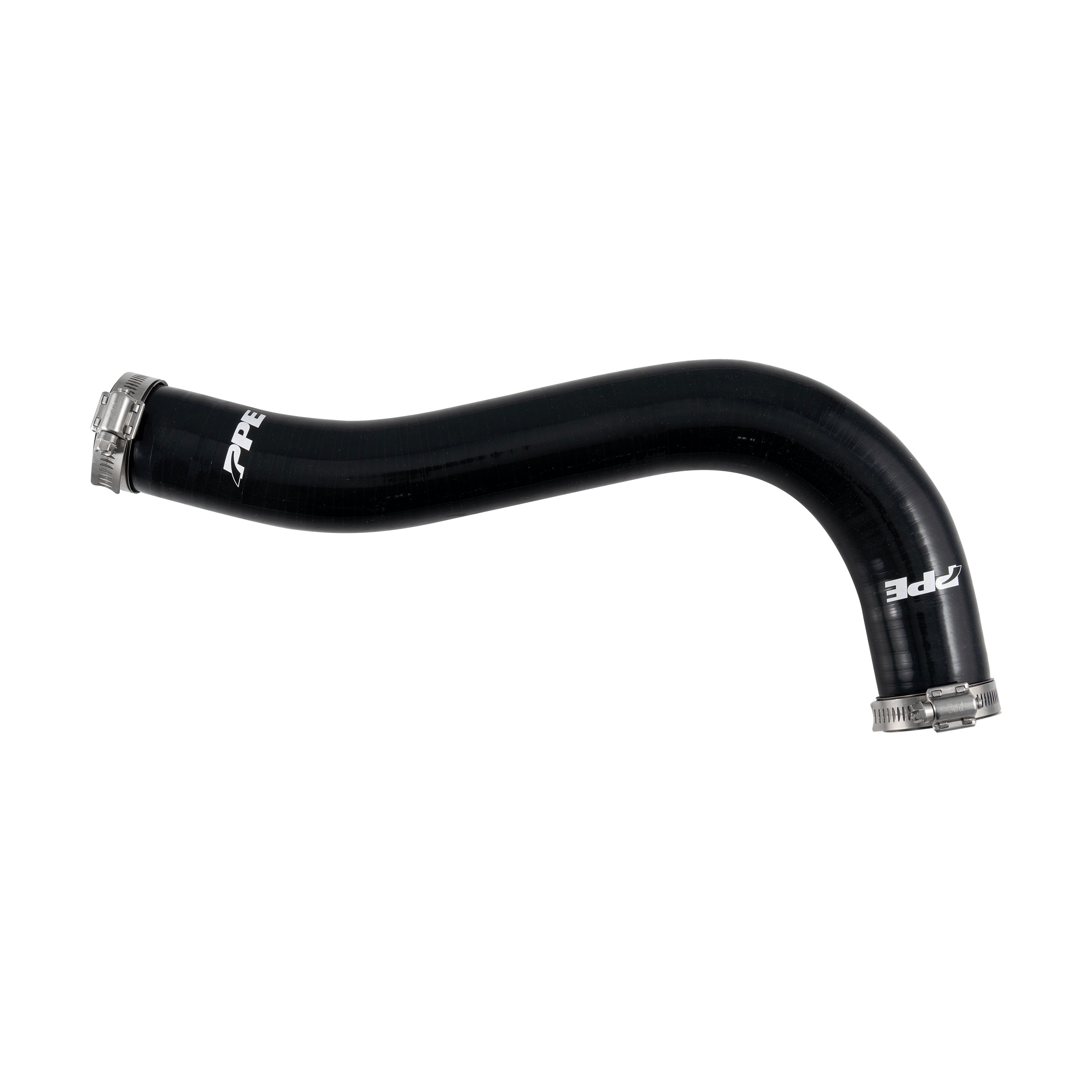 2006-2010 GM 6.6L Duramax Silicone Upper Radiator Hose - Black