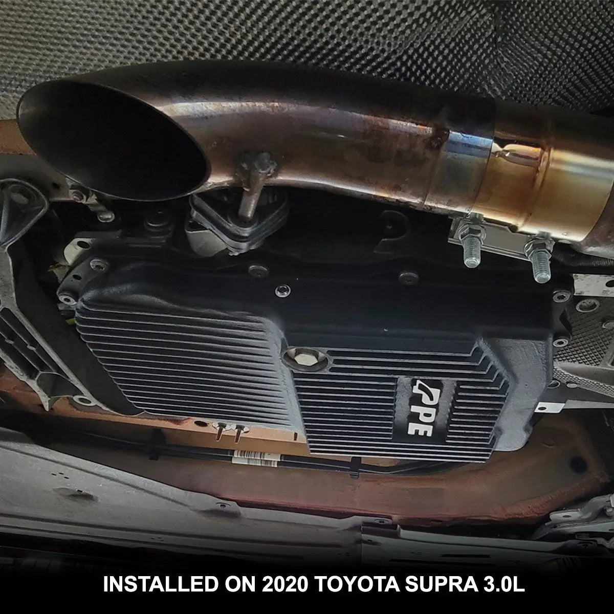 2010-2024 w/ ZF-8 Speed Heavy-Duty Cast Aluminum Transmission Pan Pacific Performance Engineering