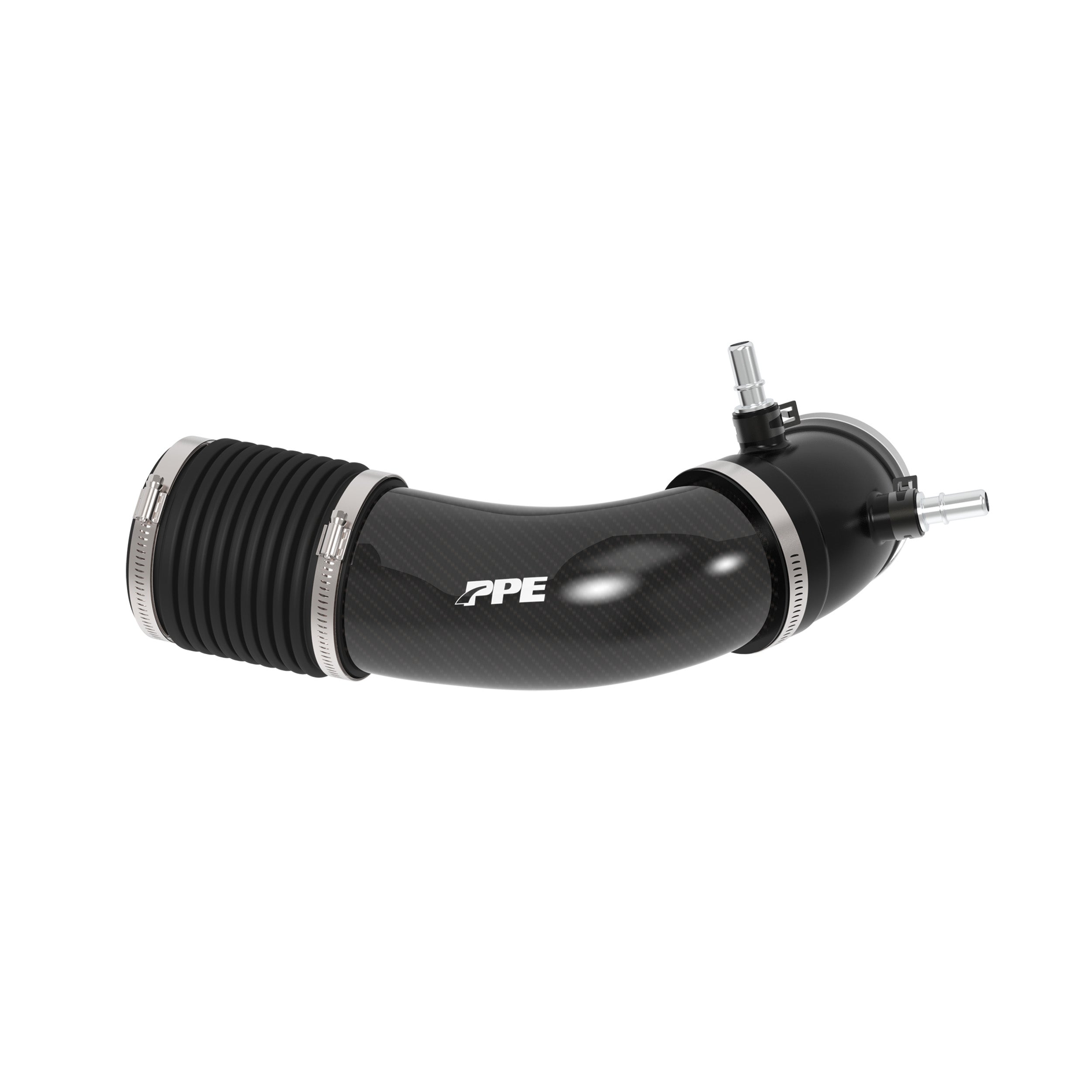 2023 – 2026 Ford Super Duty 6.8L 7.3L Zilla Carbon Fiber Intake Tube
