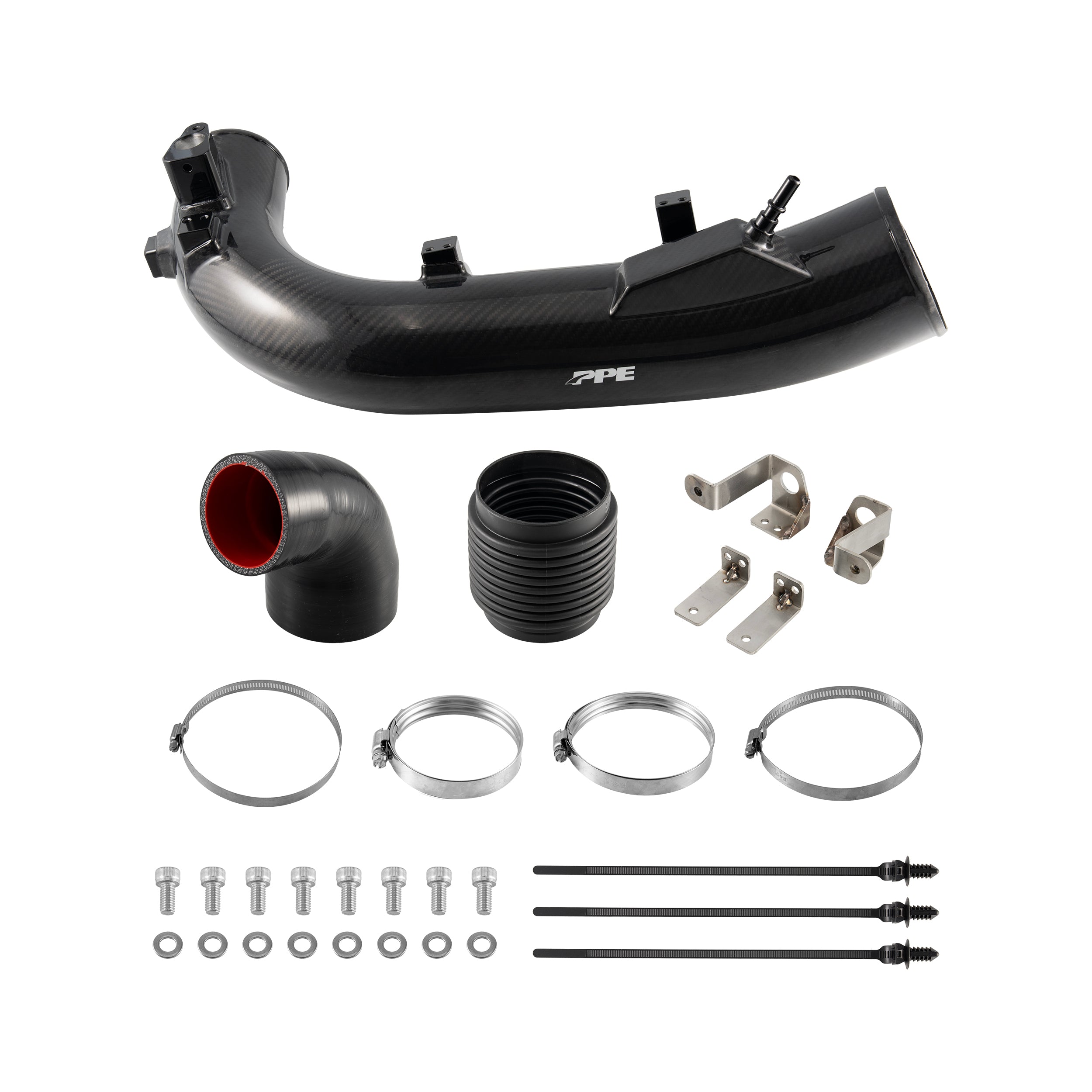 2019 – 2026 GM 1500 2.7L L3B Zilla Carbon Fiber Intake Tube