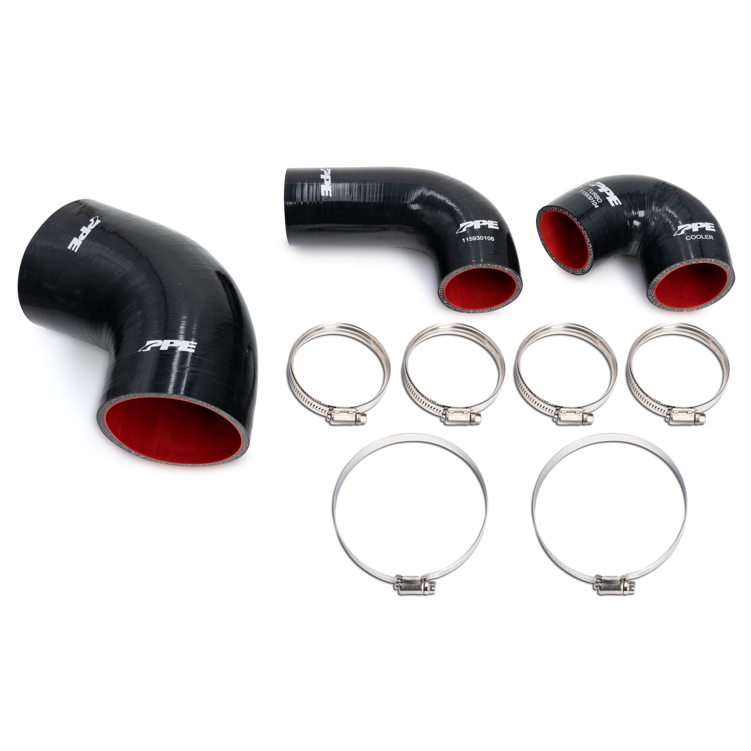 2019-2024 GM 3.0L Duramax Performance Silicone Intake and Intercooler Hose Kit Pacific Performance Engineering