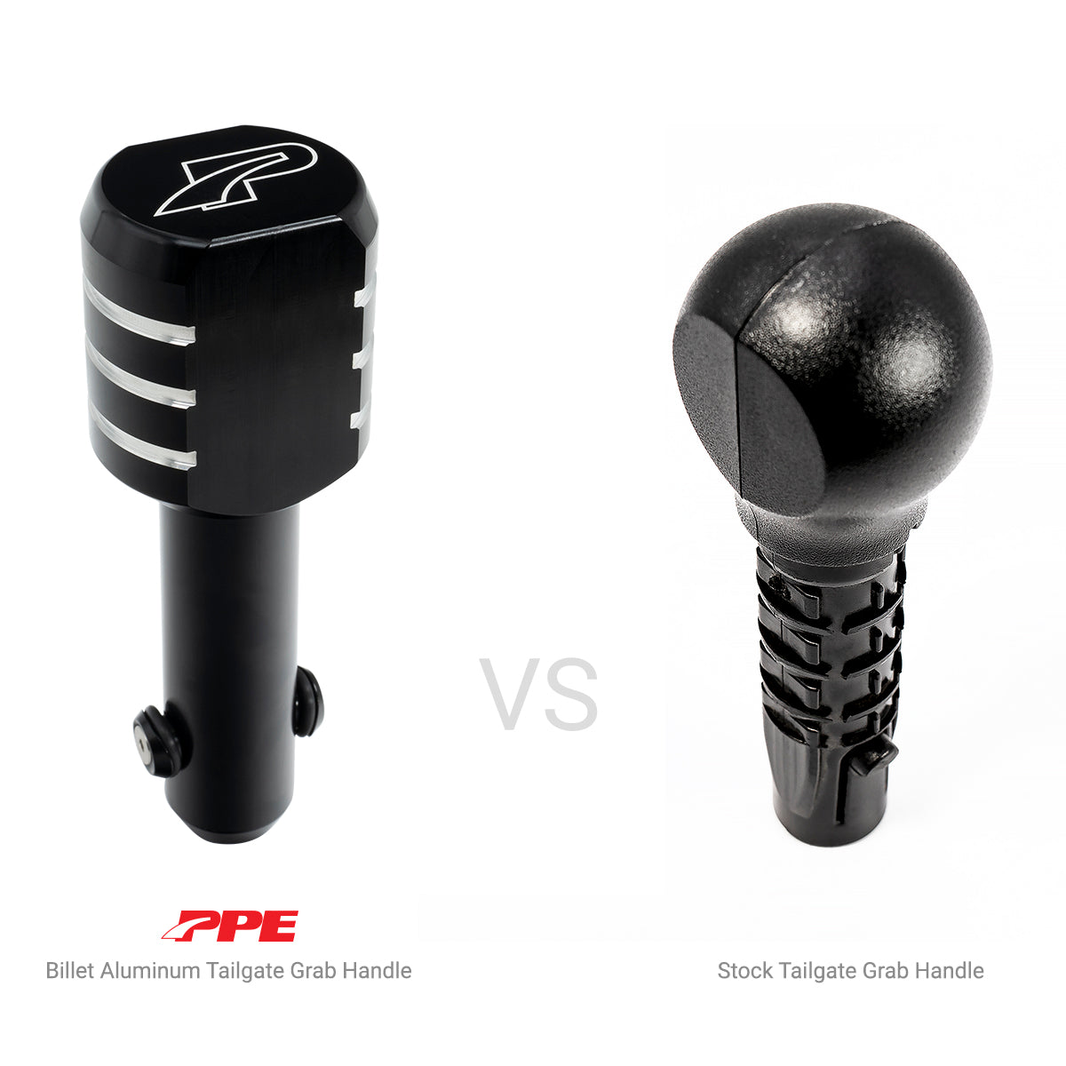 2019-2023 GM 1500/2500/3500 with MultiPro/Multi-Flex Tailgates – Billet Aluminum Tailgate Grab Handle End Kit Pacific Performance Engineering