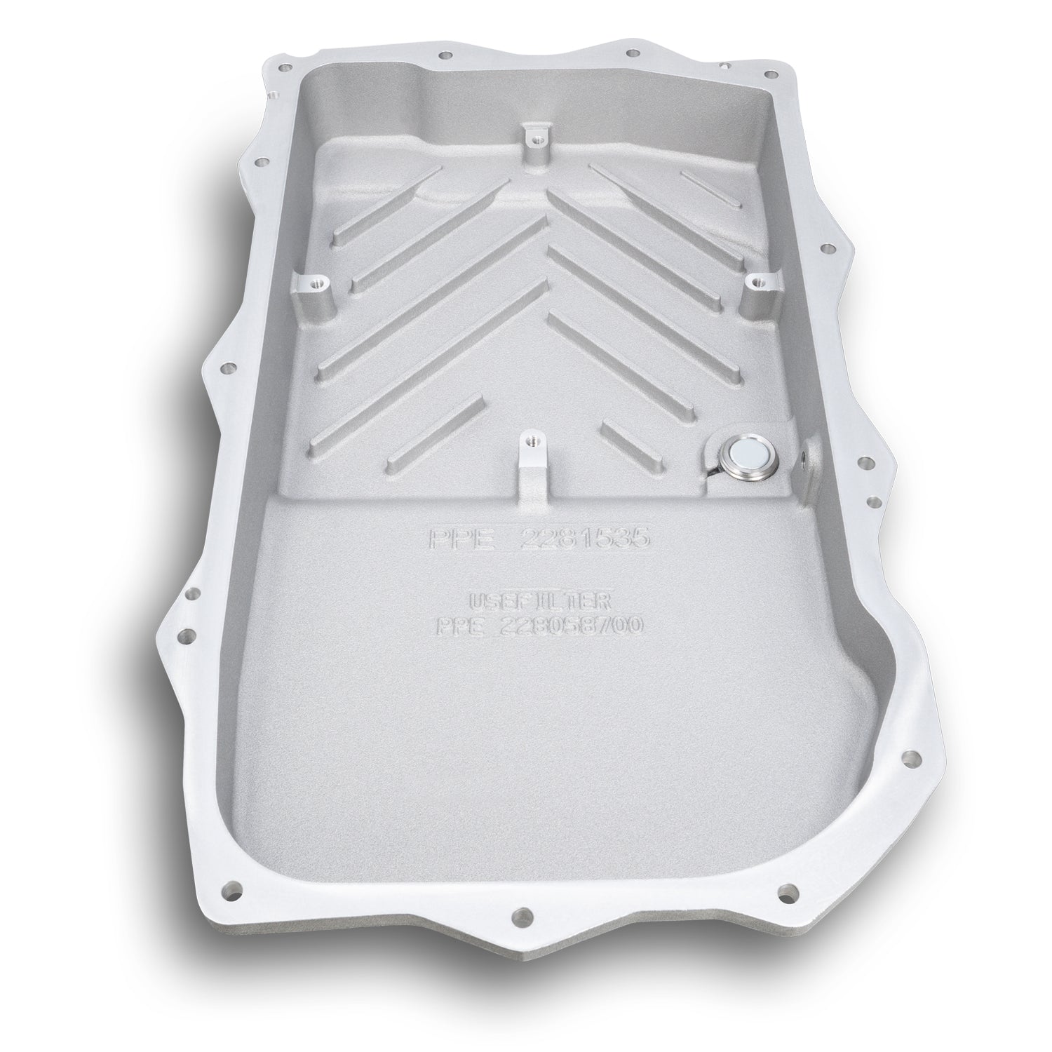 2018-2022 Jeep Wrangler JL/JT w/ 850RE Transmission Heavy-Duty Cast Aluminum Transmission Pan Pacific Performance Engineering