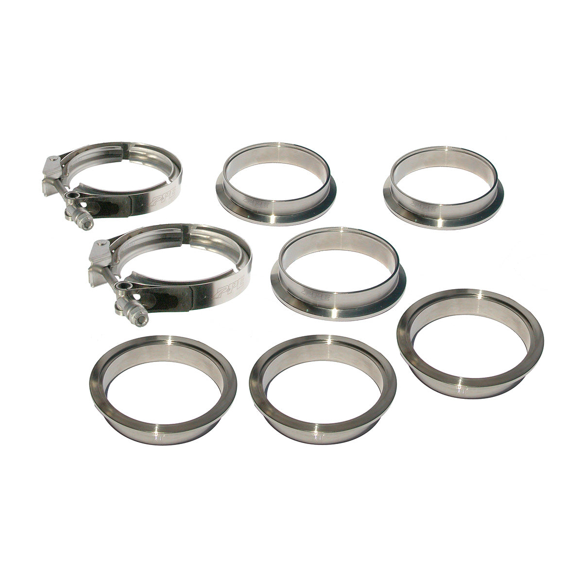 QR 304 Stainless Steel V-Band - 8 Piece Set (2C 3M 3F)  (Built To Order) ppepower