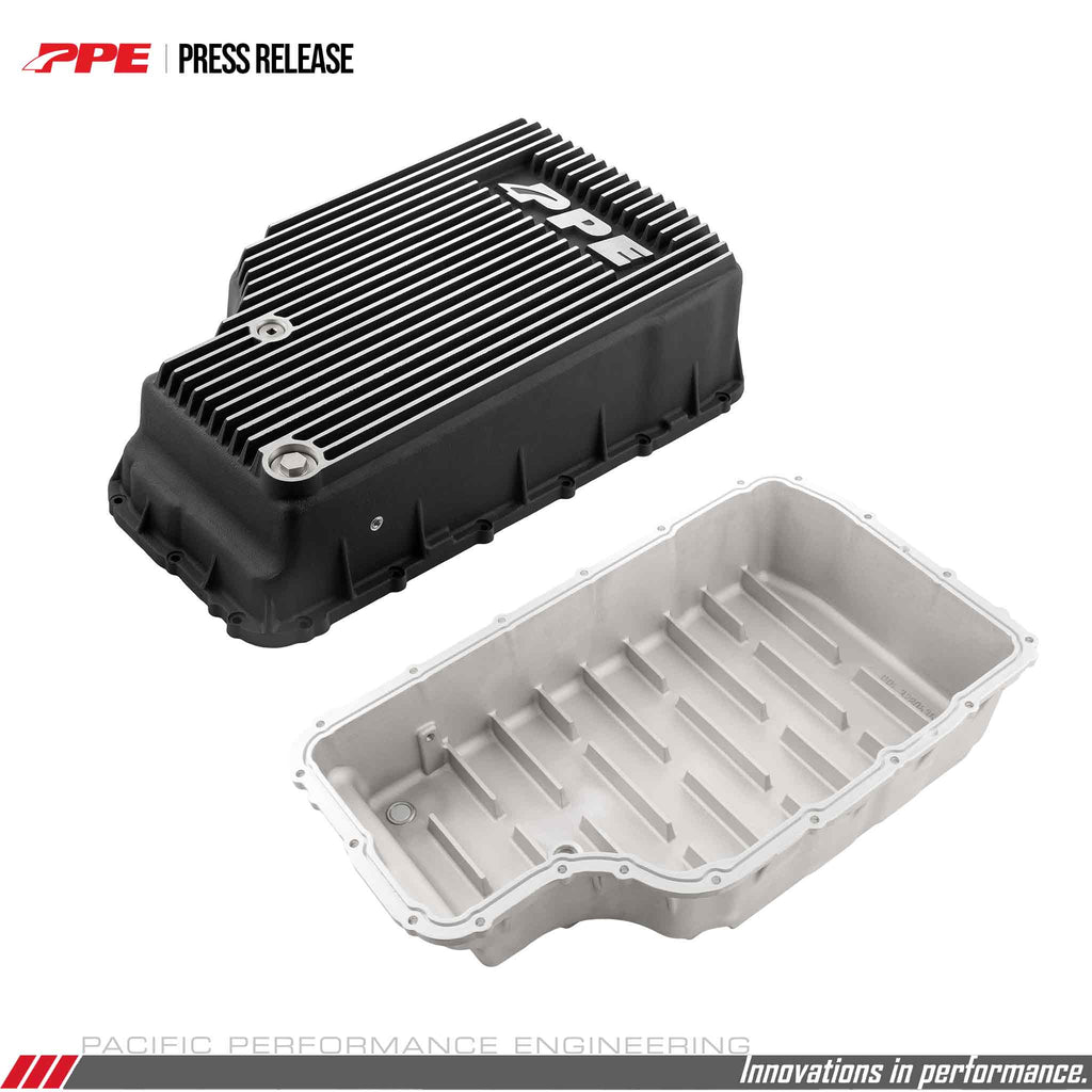 Cast Aluminum Deep Transmission Pan, 10R140 Heavy-Duty 20-25 Ford