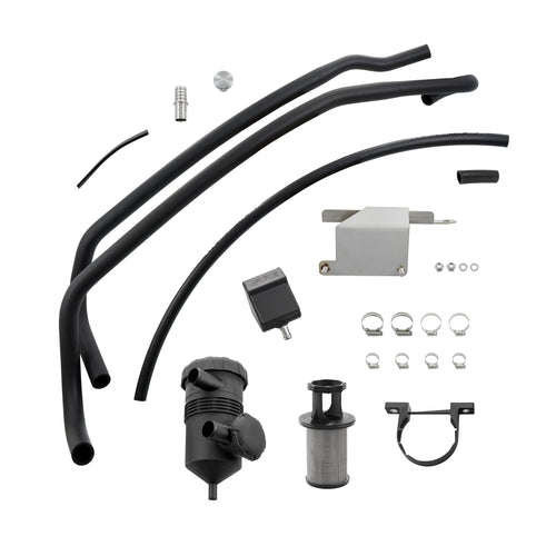 Crankcase Ventilation Oil/Water Separation Kit, 20-25 GM 3.0L DURAMAX ...
