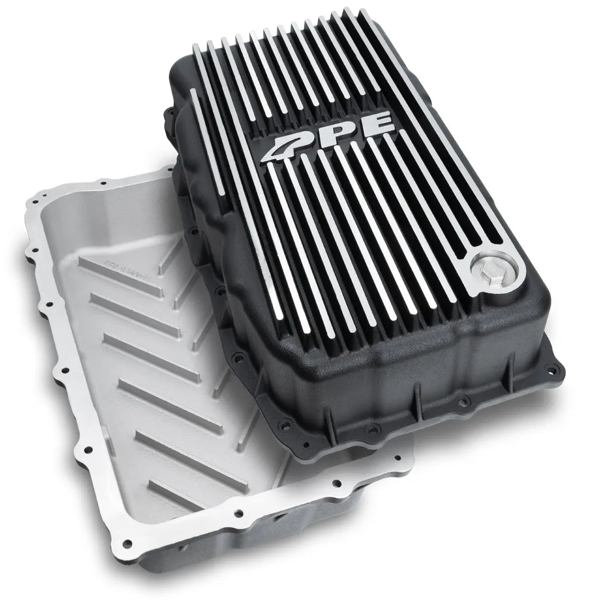 Heavy-Duty Cast Aluminum Transmission Pan, GM 3.0L Duramax 10L80
