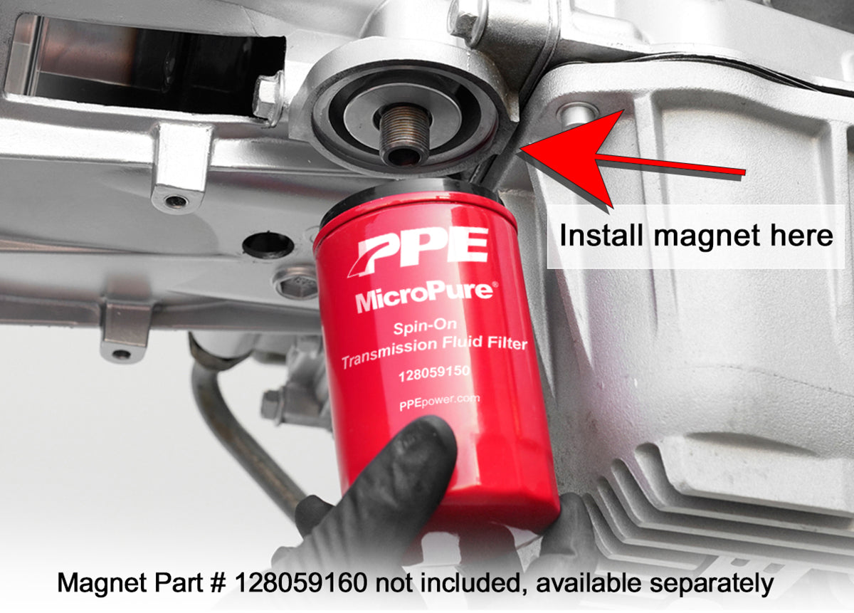 PPE Premium High-Efficiency Spin-On Transmission Fluid Filter