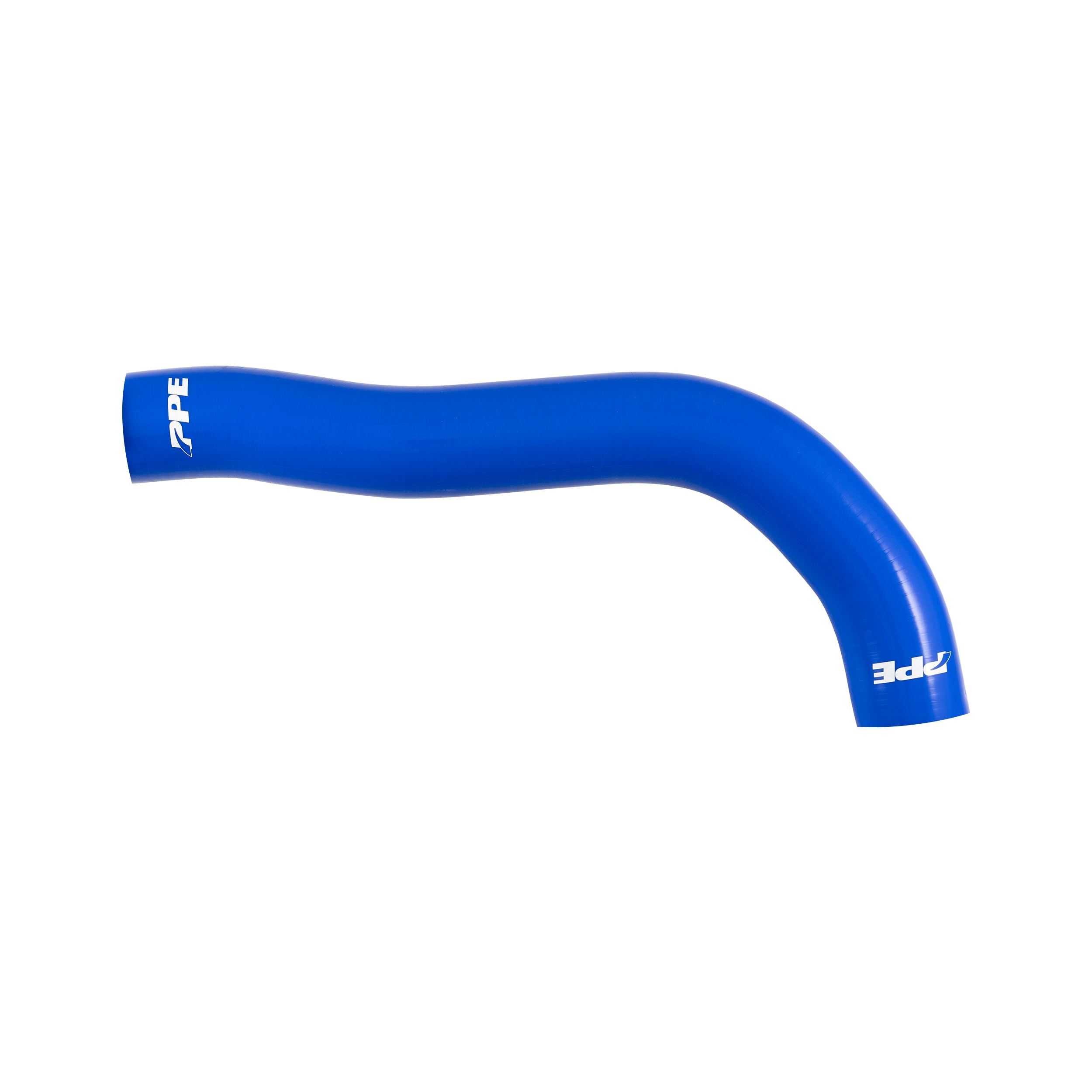 2001-2005 GM 6.6L Duramax Silicone Upper Radiator Hose - Blue