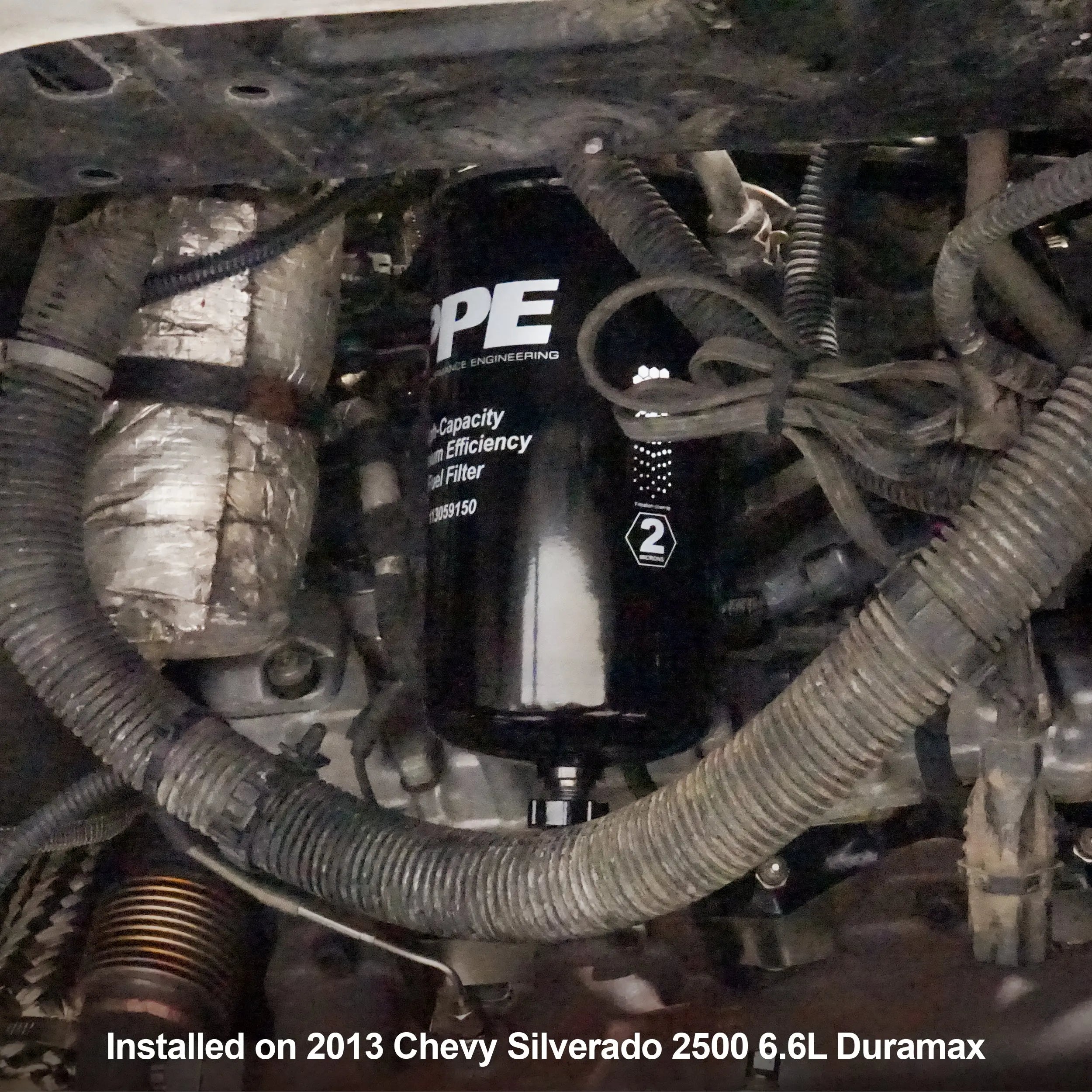 2001-2016 GM 6.6L Duramax High-Capacity Premium Efficiency Fuel Filter Pacific Performance Engineering