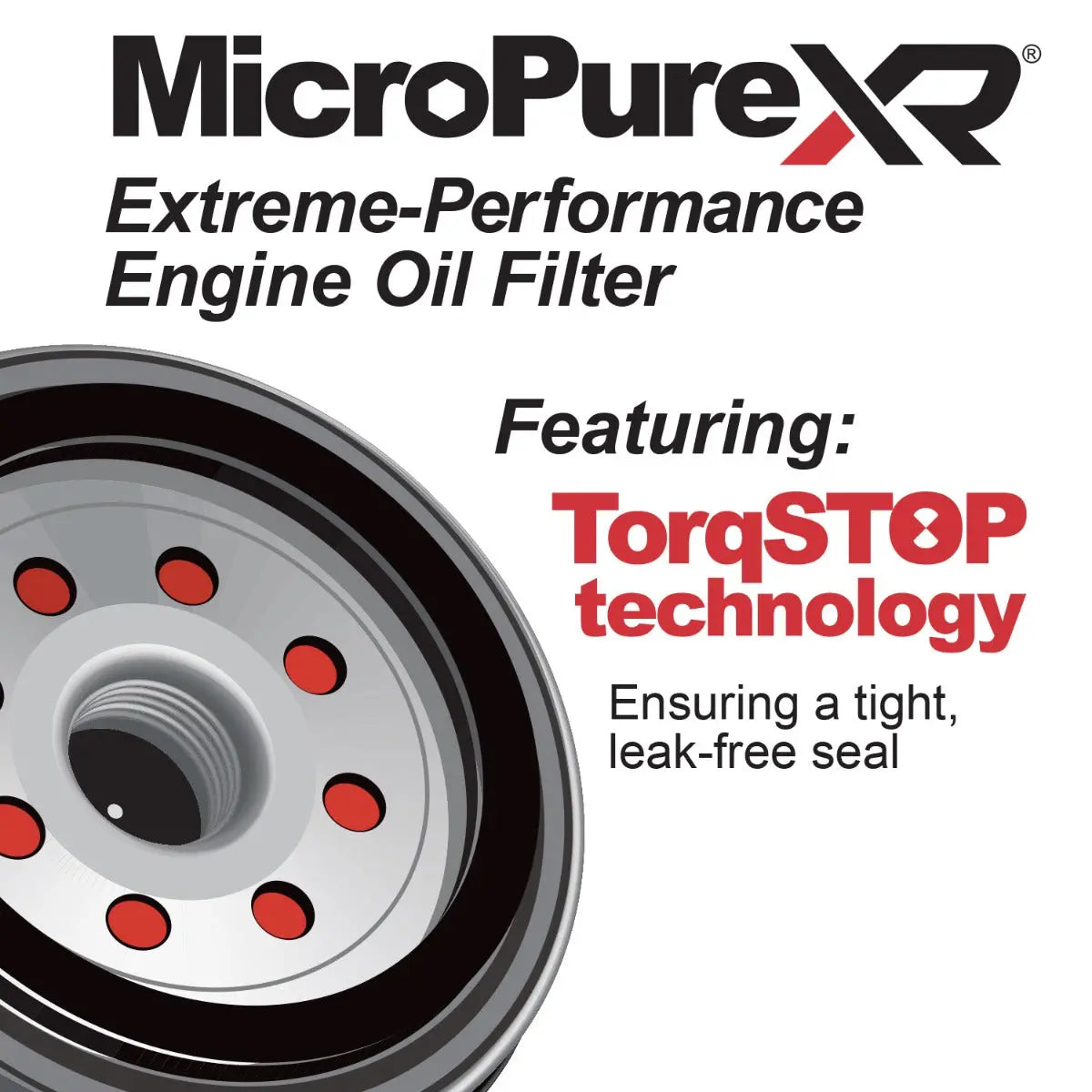 GM Duramax Engine Oil Filter - MicroPure - TorqSTOP Tech