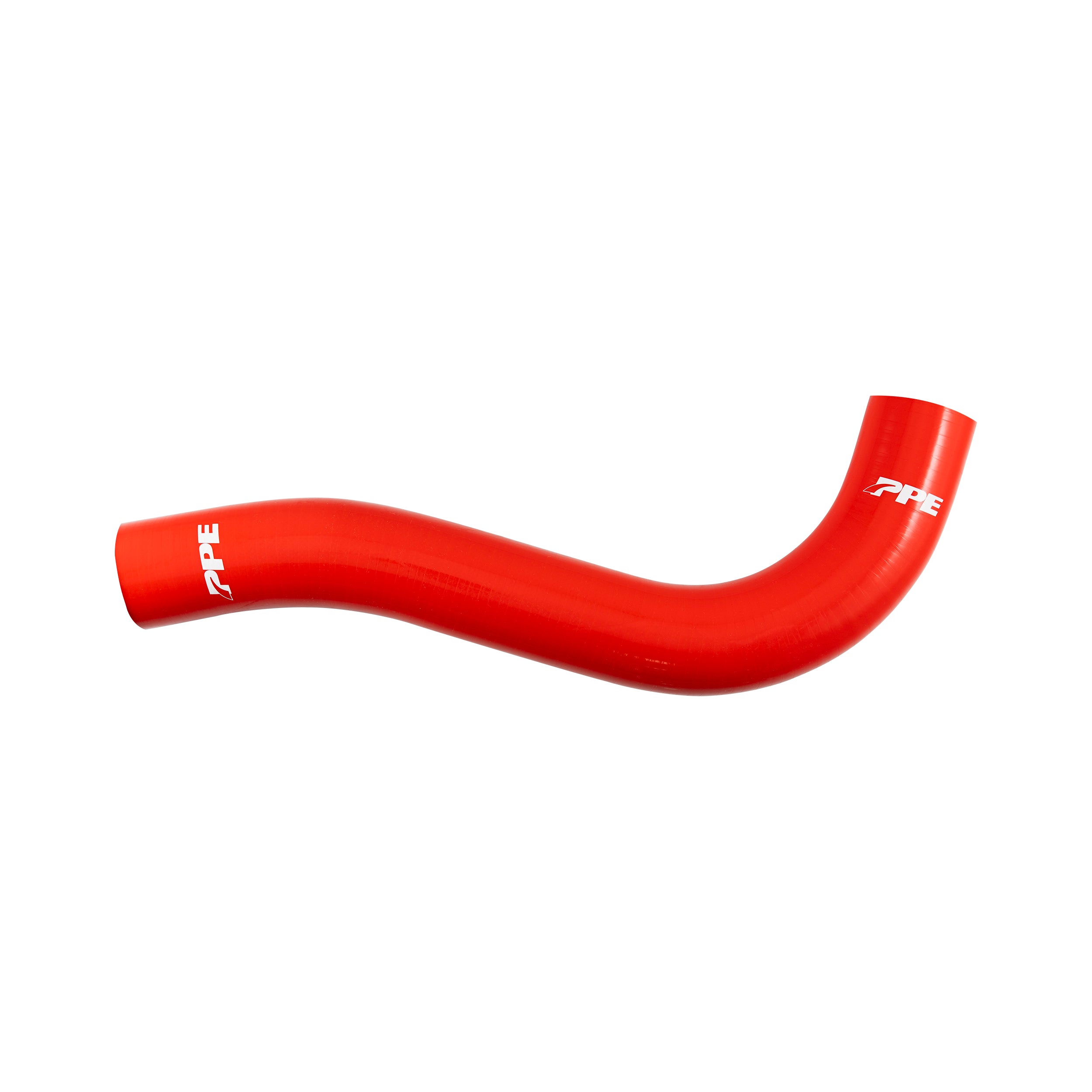 2006-2010 GM 6.6L Duramax Silicone Upper Radiator Hose - Red