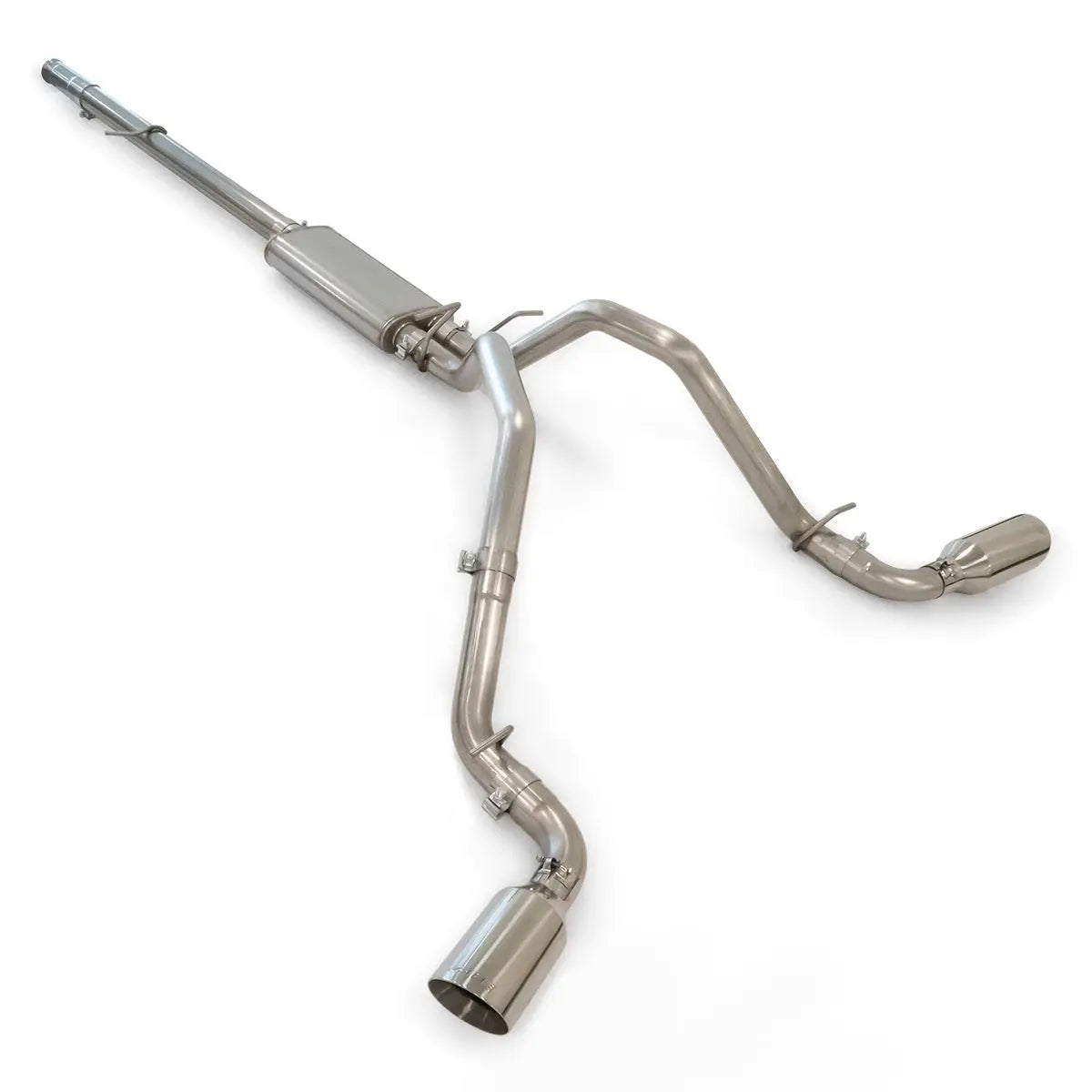 2009-2013 GM 1500 4.8L/5.3L V8 Cat-Back Exhaust System Dual Exit Pacific Performance Engineering