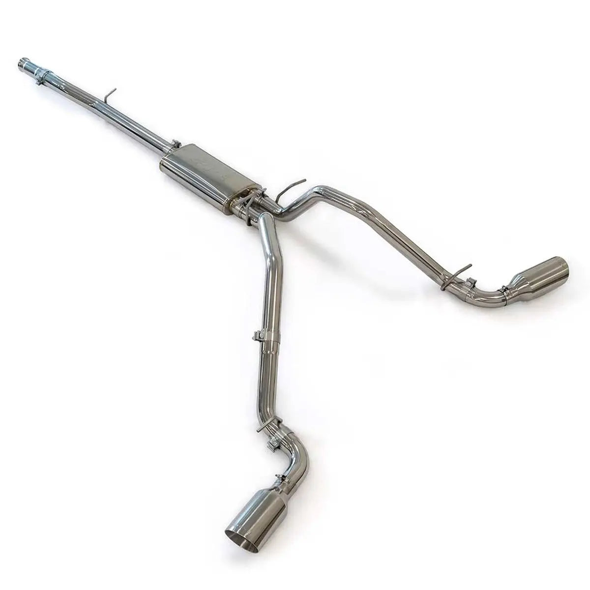 2009-2013 GM 1500 4.8L/5.3L V8 Cat-Back Exhaust System Dual Exit Pacific Performance Engineering