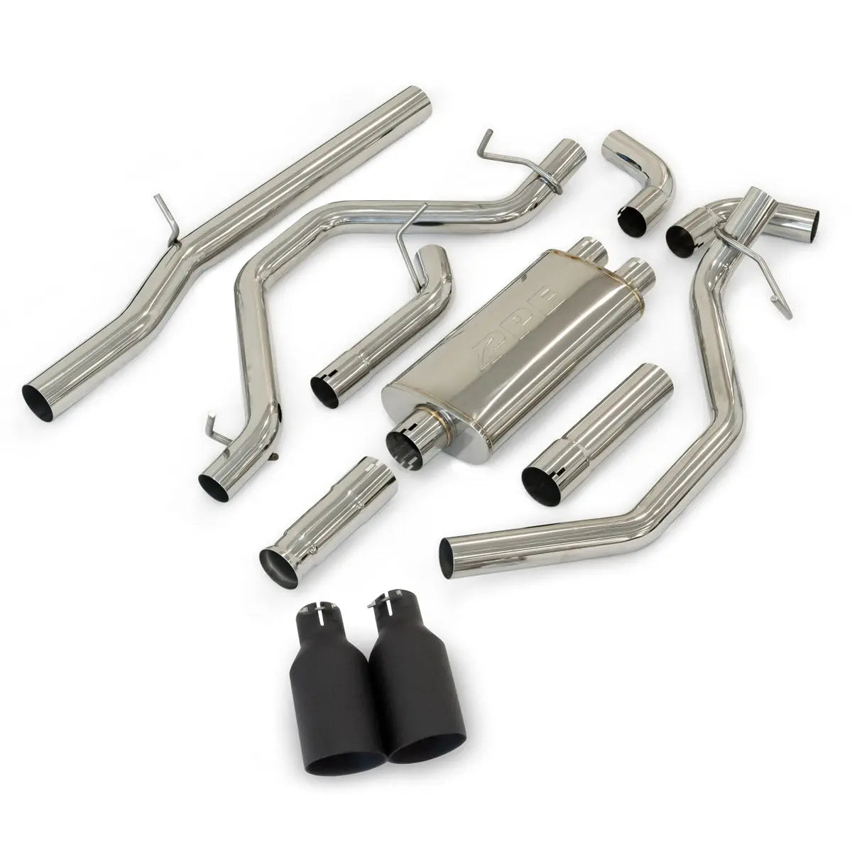2009-2013 GM 1500 4.8L/5.3L V8 Cat-Back Exhaust System Dual Exit Pacific Performance Engineering