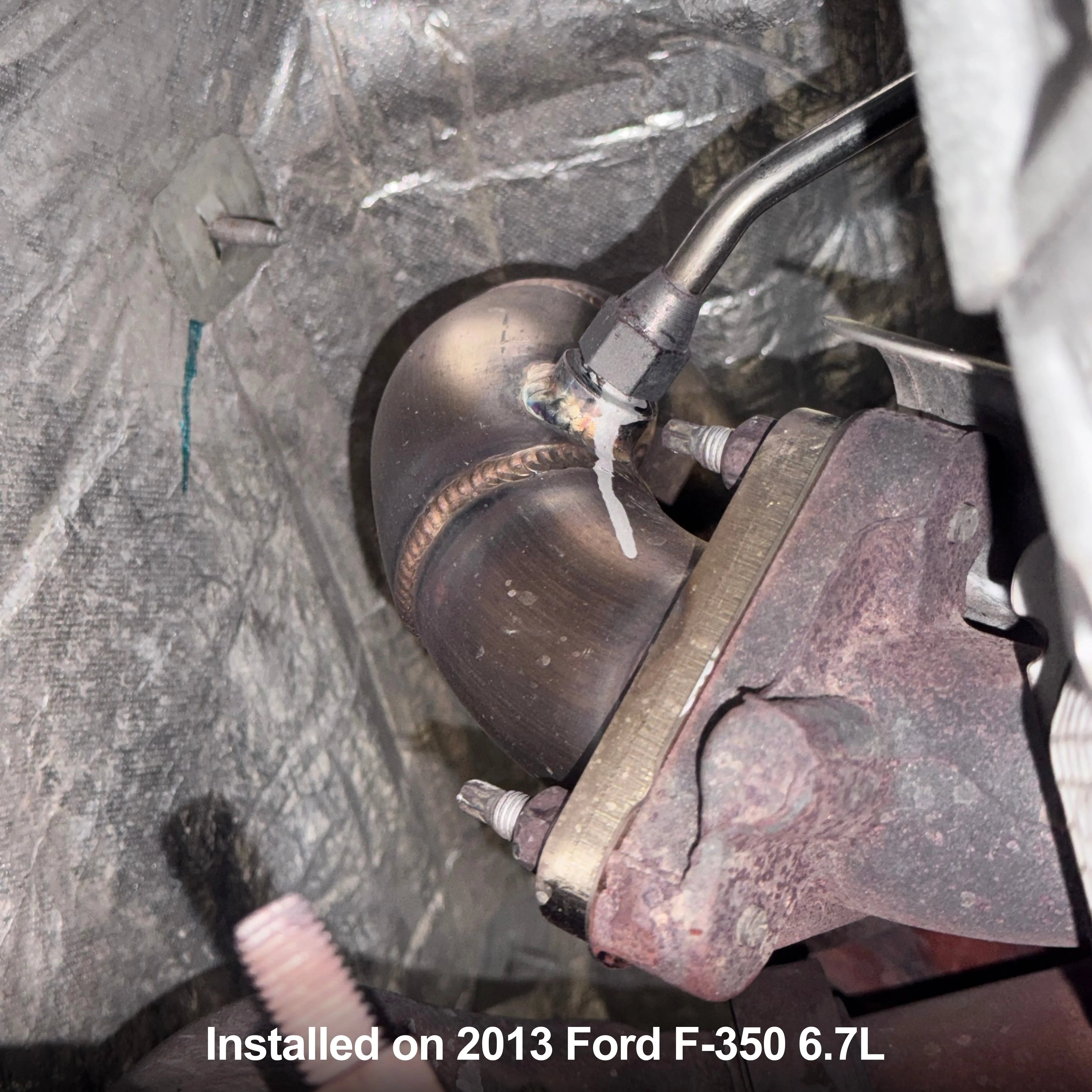 2011-2014 Pickup / 2011-2016 Chassis Cab Ford 6.7L Power Stroke High-Flow Up-Pipes Pacific Performance Engineering