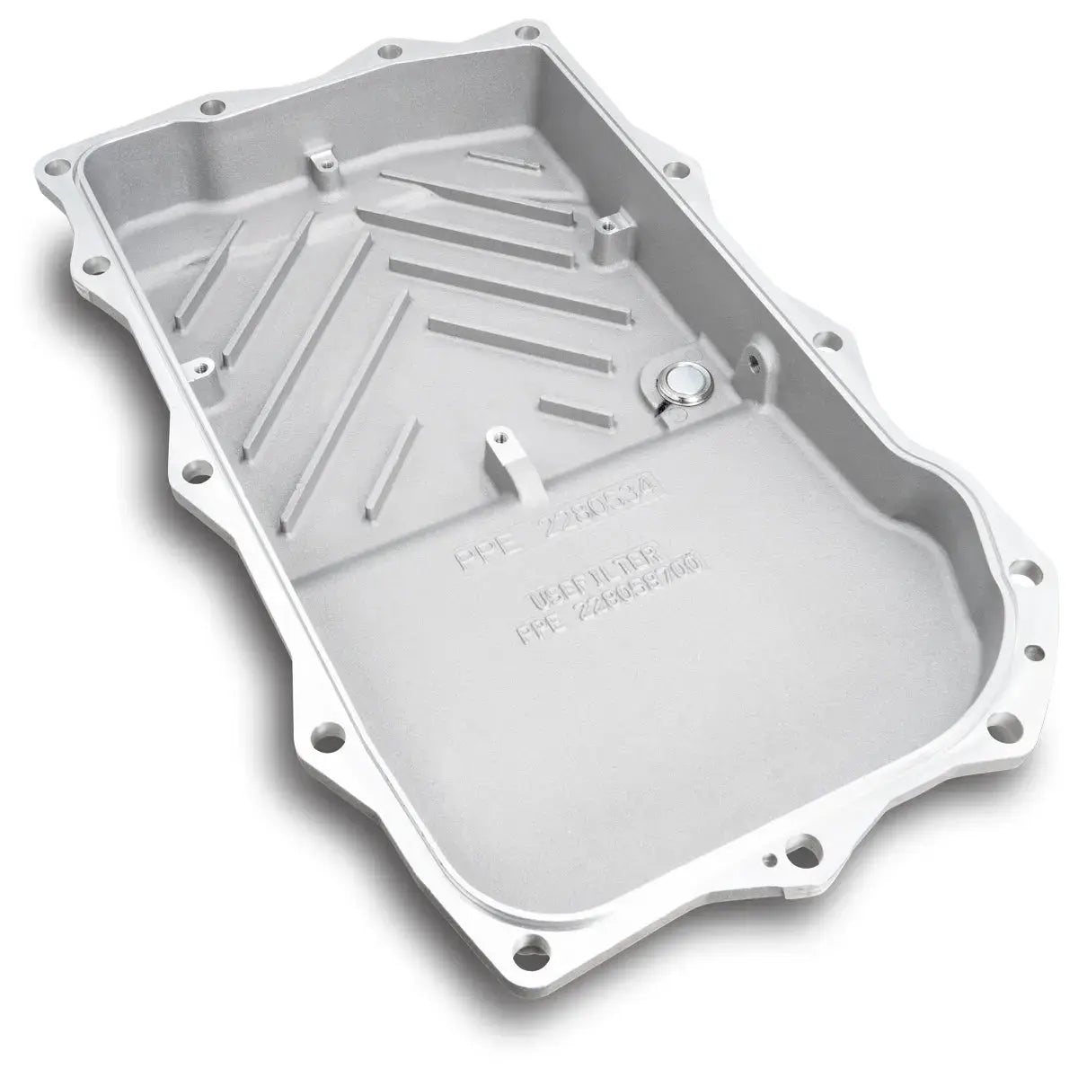 2010-2024 w/ ZF-8 Speed Heavy-Duty Cast Aluminum Transmission Pan Pacific Performance Engineering