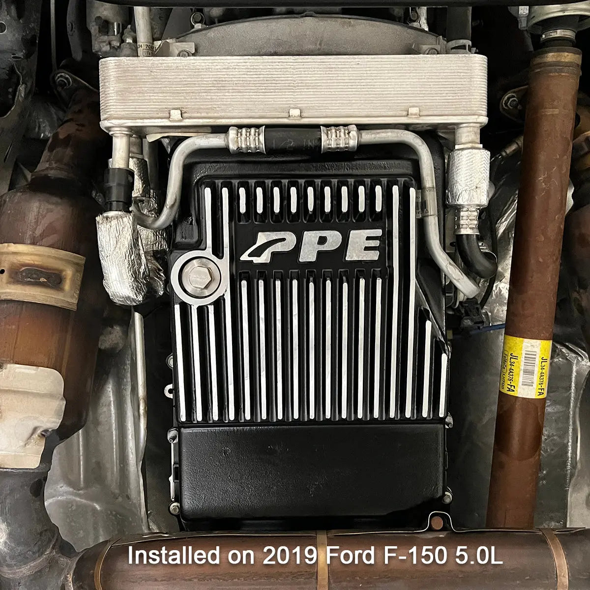 2017-2023 FORD w/ 10R80 Transmission Heavy-Duty Cast Aluminum Deep Transmission Pan Pacific Performance Engineering