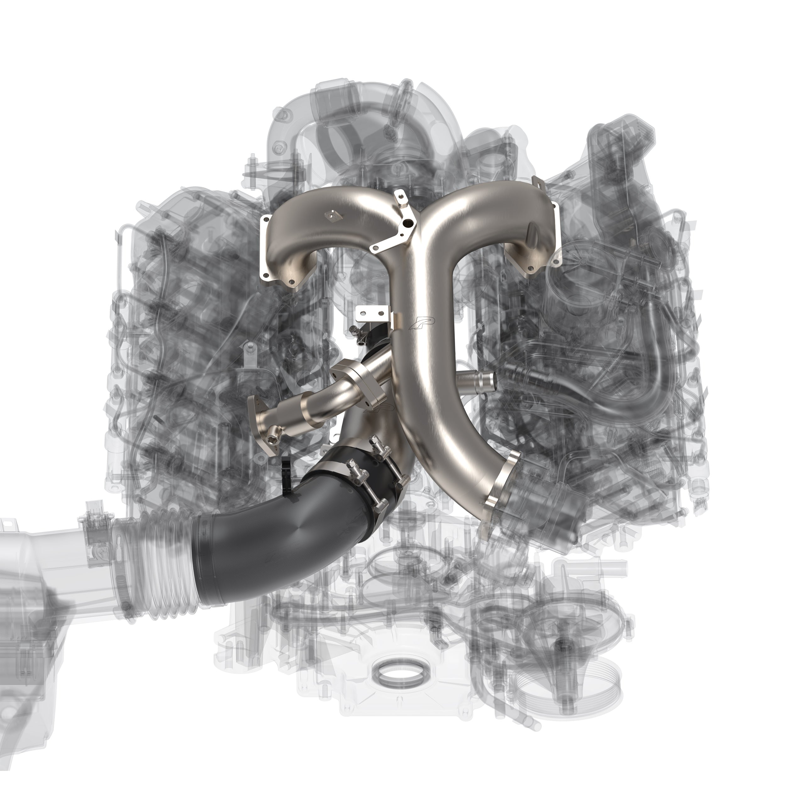 Intake Manifold and Turbo Inlet Kit, 2020-2025 Ford 6.7L Power Stroke ...