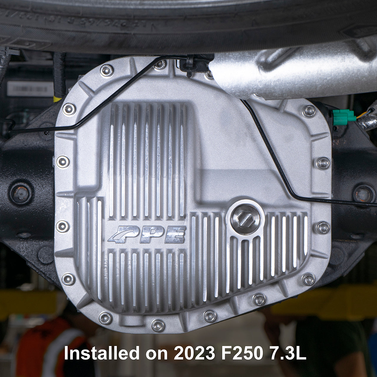 Heavy-Duty Cast-Aluminum Differential Cover